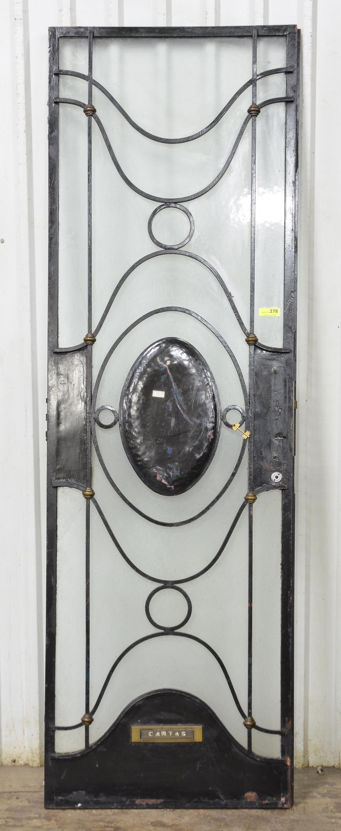 Argentinian Iron / Glass Door / Panel (1 of 5)