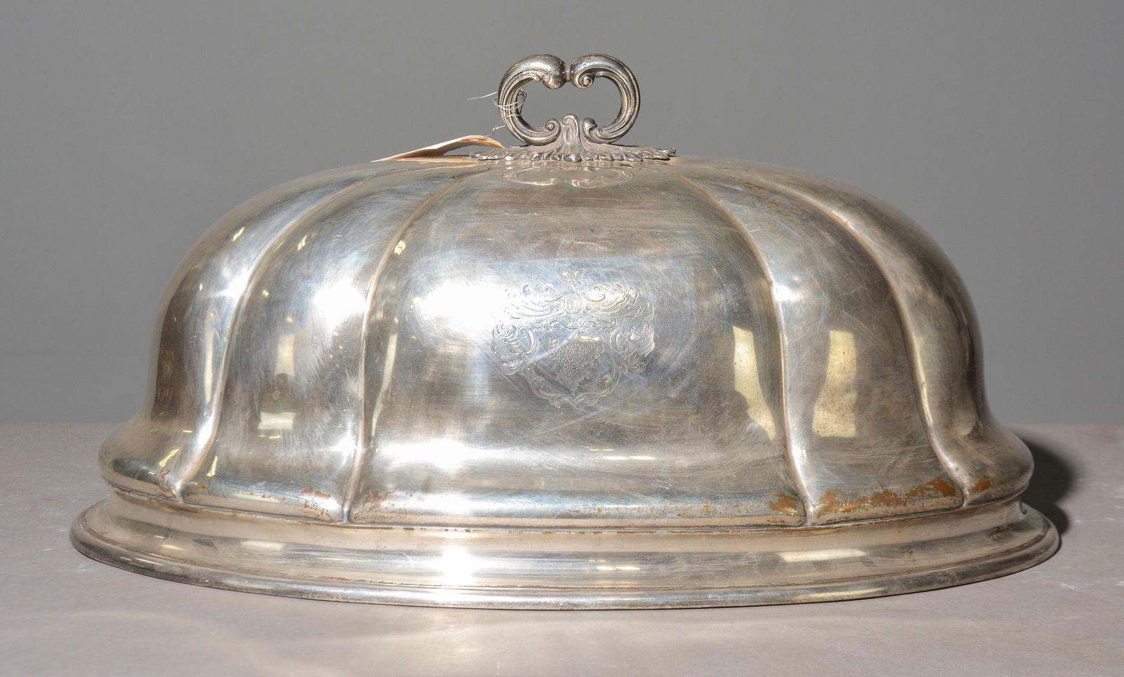 Large Silverplate Meat Dome (1 of 3)