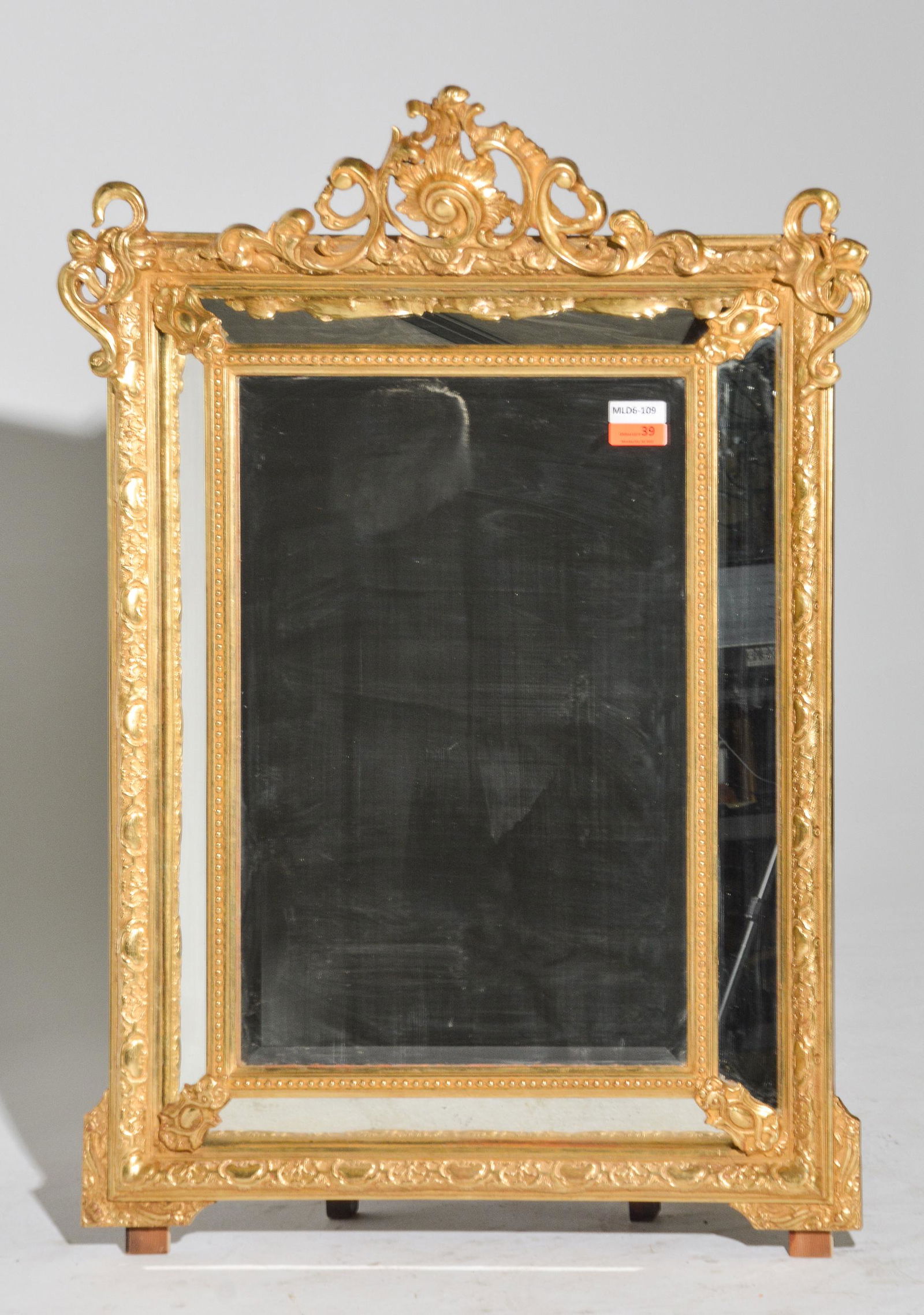 Louis XV Style Gold Gilt Framed Mirror (1 of 4)