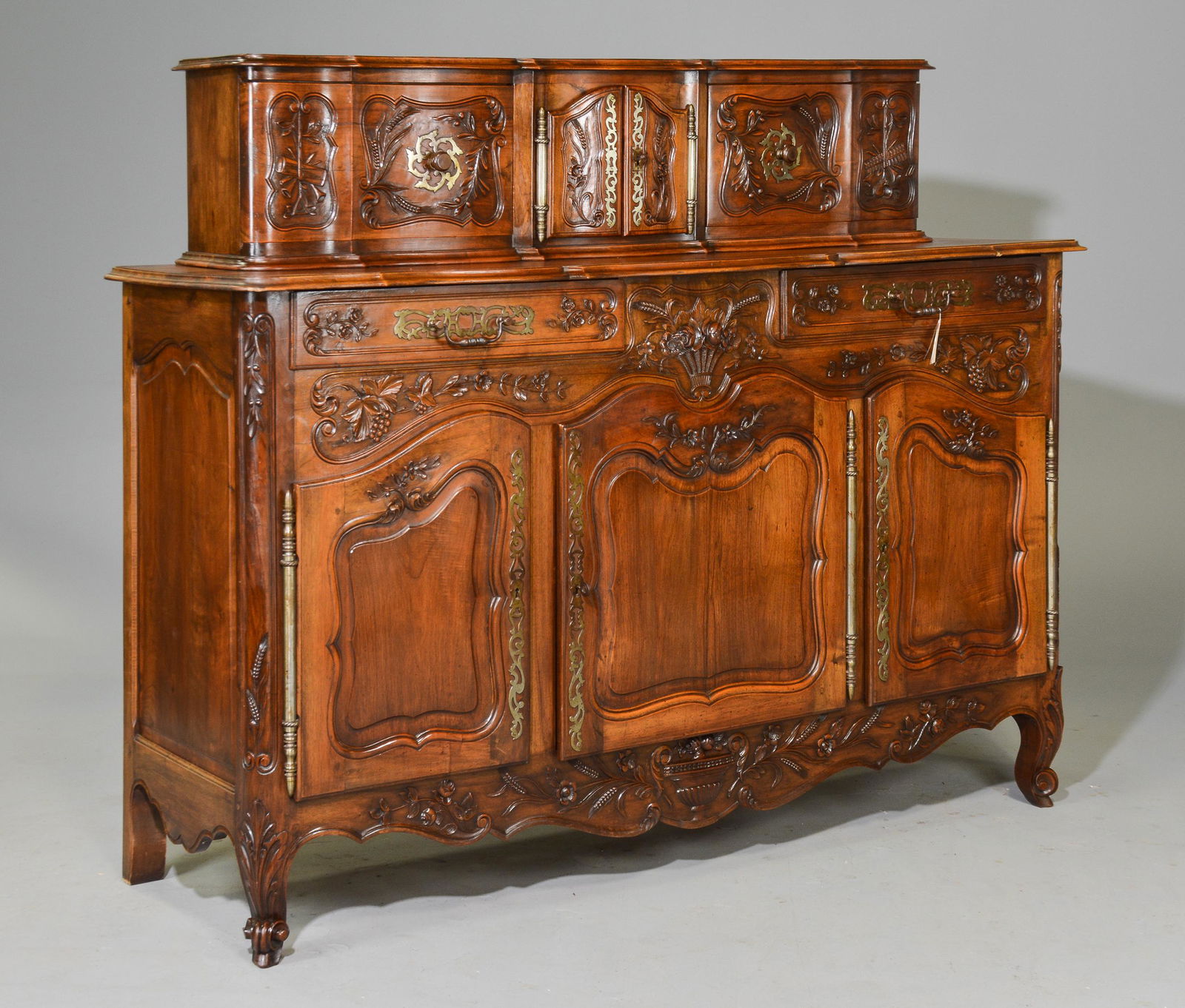 Louis XV Style Oak Sideboard / Buffet (1 of 6)
