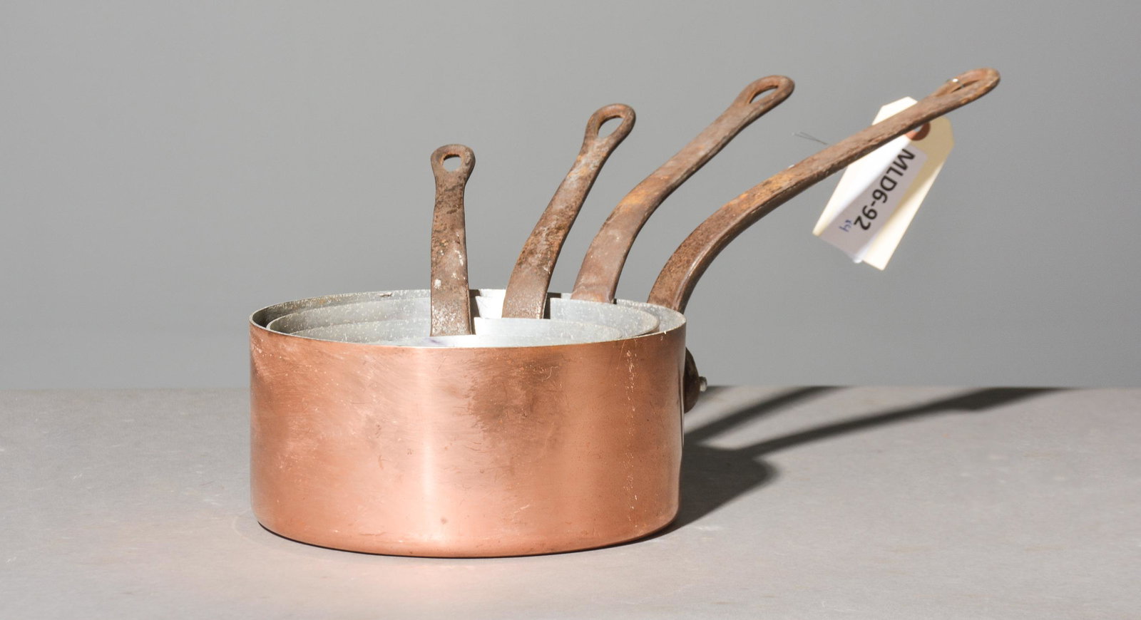 4 French Copper Sauce Pans (1 of 3)