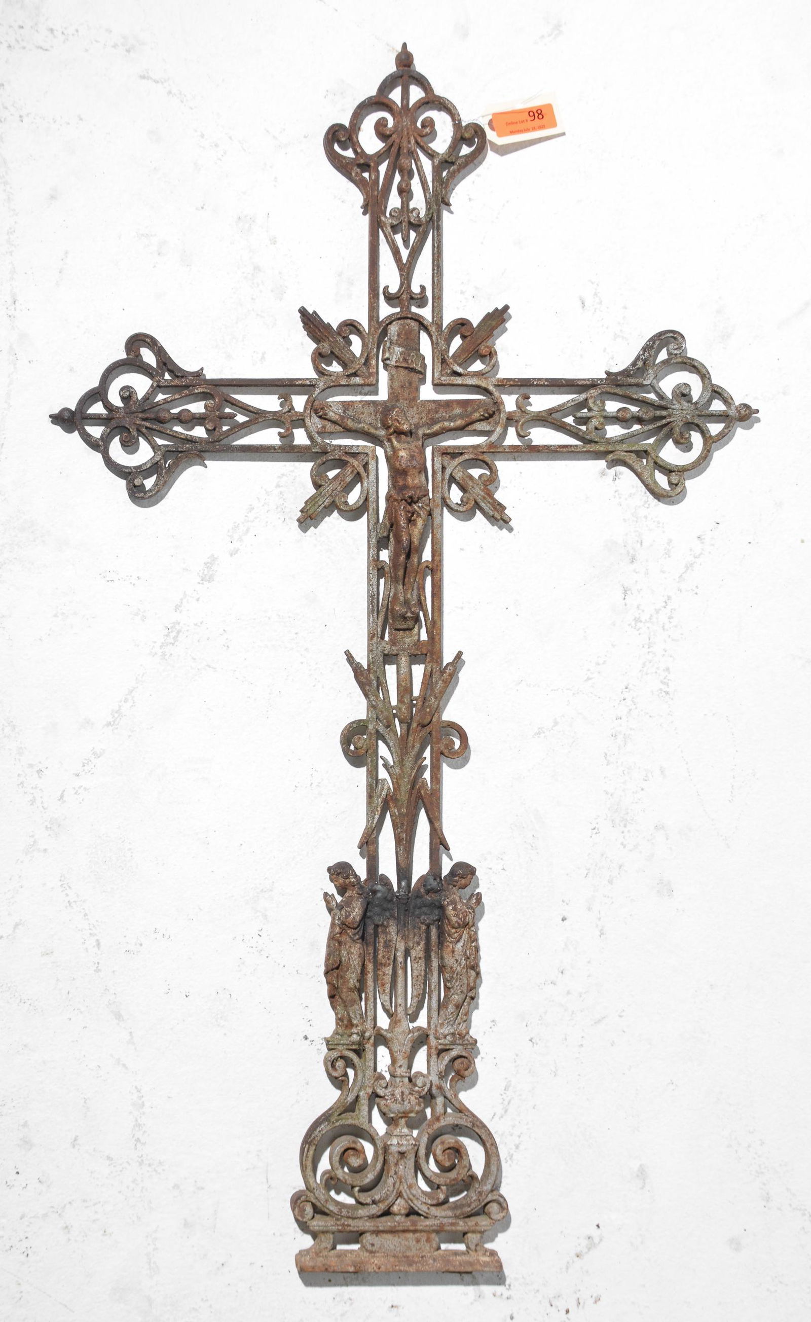 French Iron Crucifix (1 of 3)