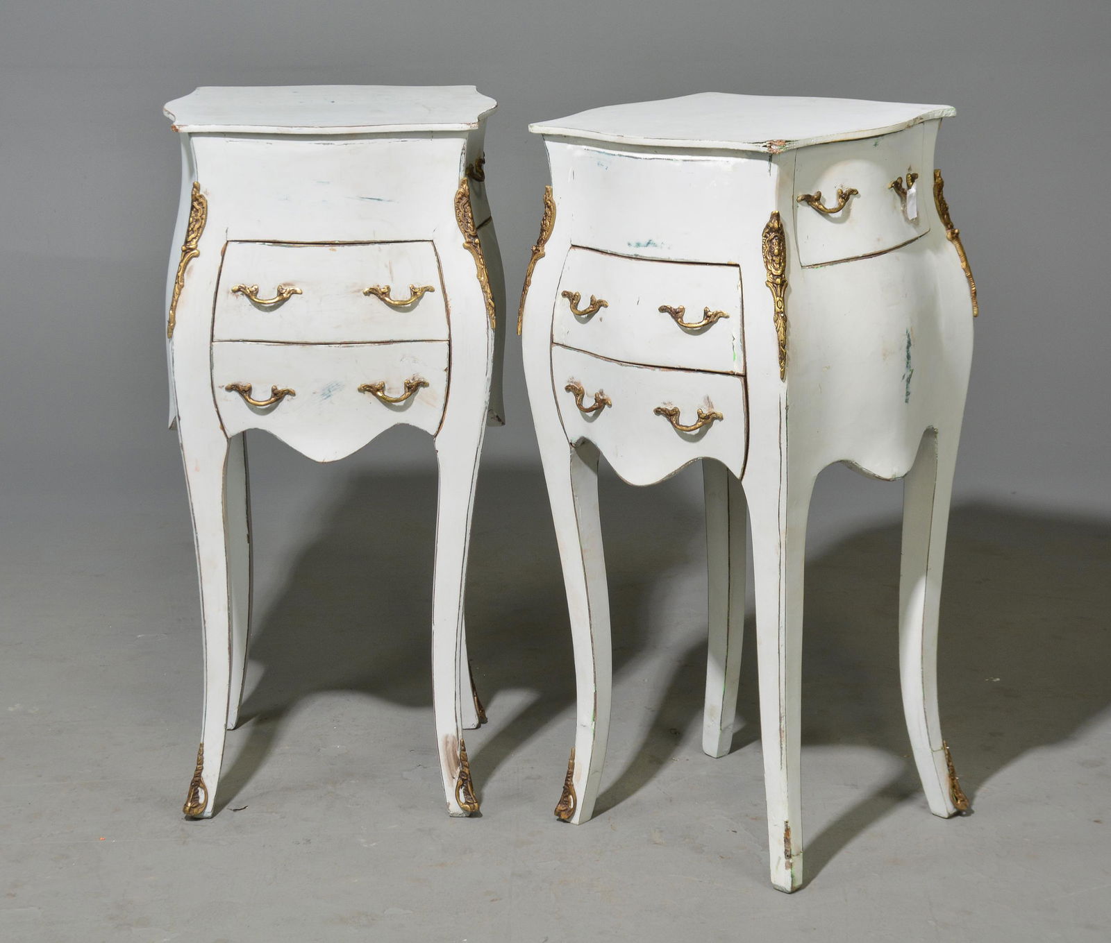 2 French Replica Painted Chests / Nightstands (1 of 7)