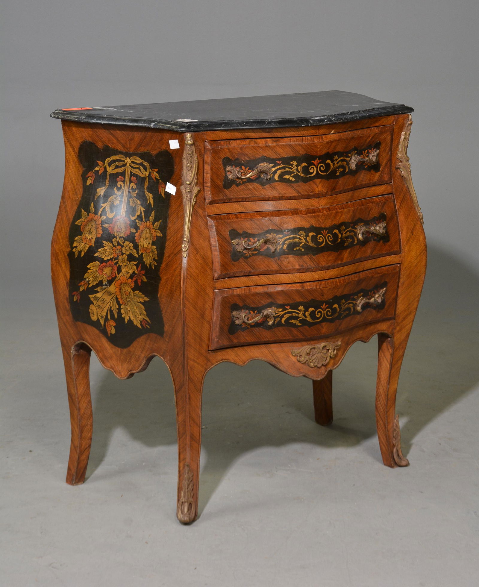 French Replica Marble Top Chest (1 of 4)