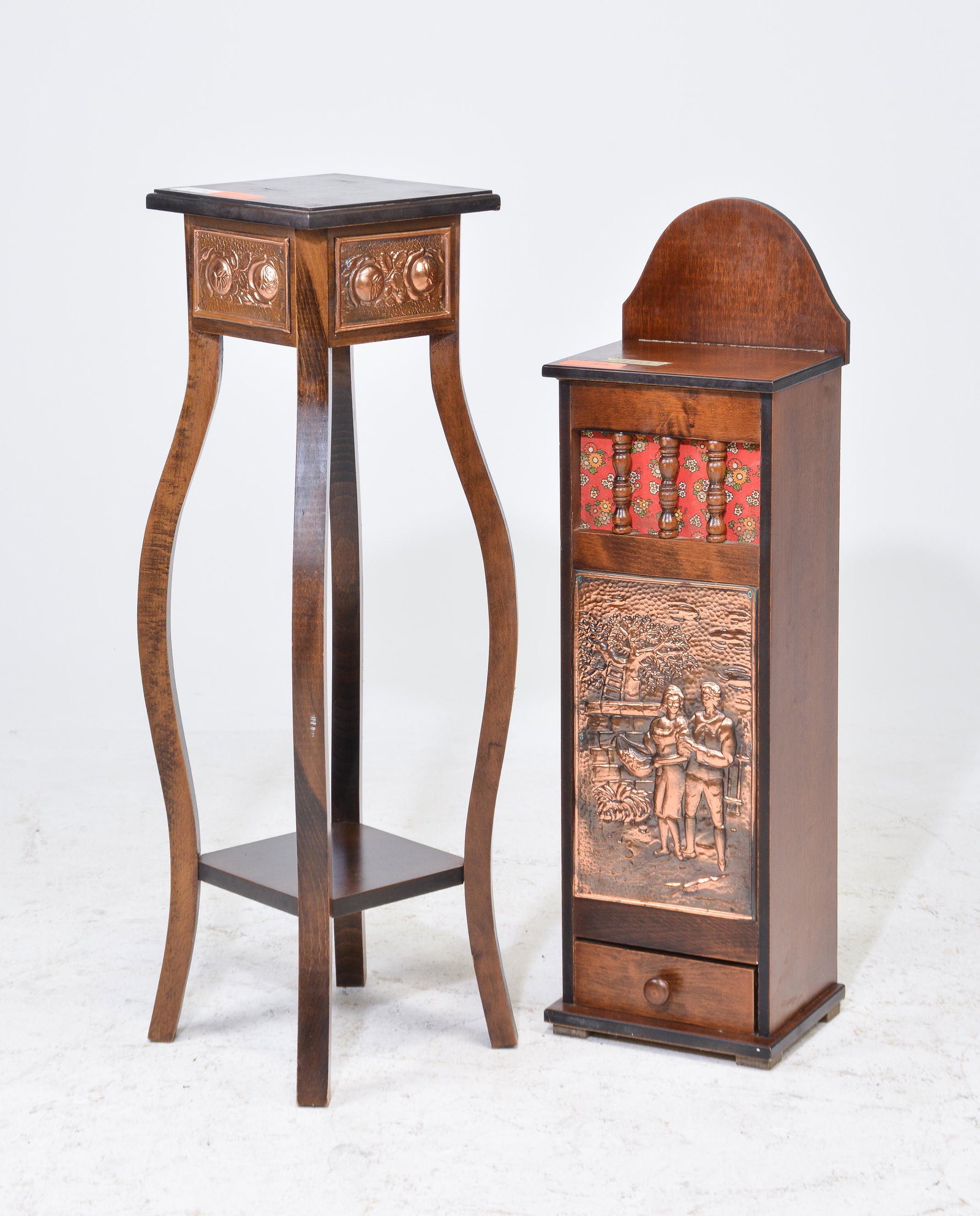 French Plant Stand / Pedestal & Baguette Box (1 of 3)