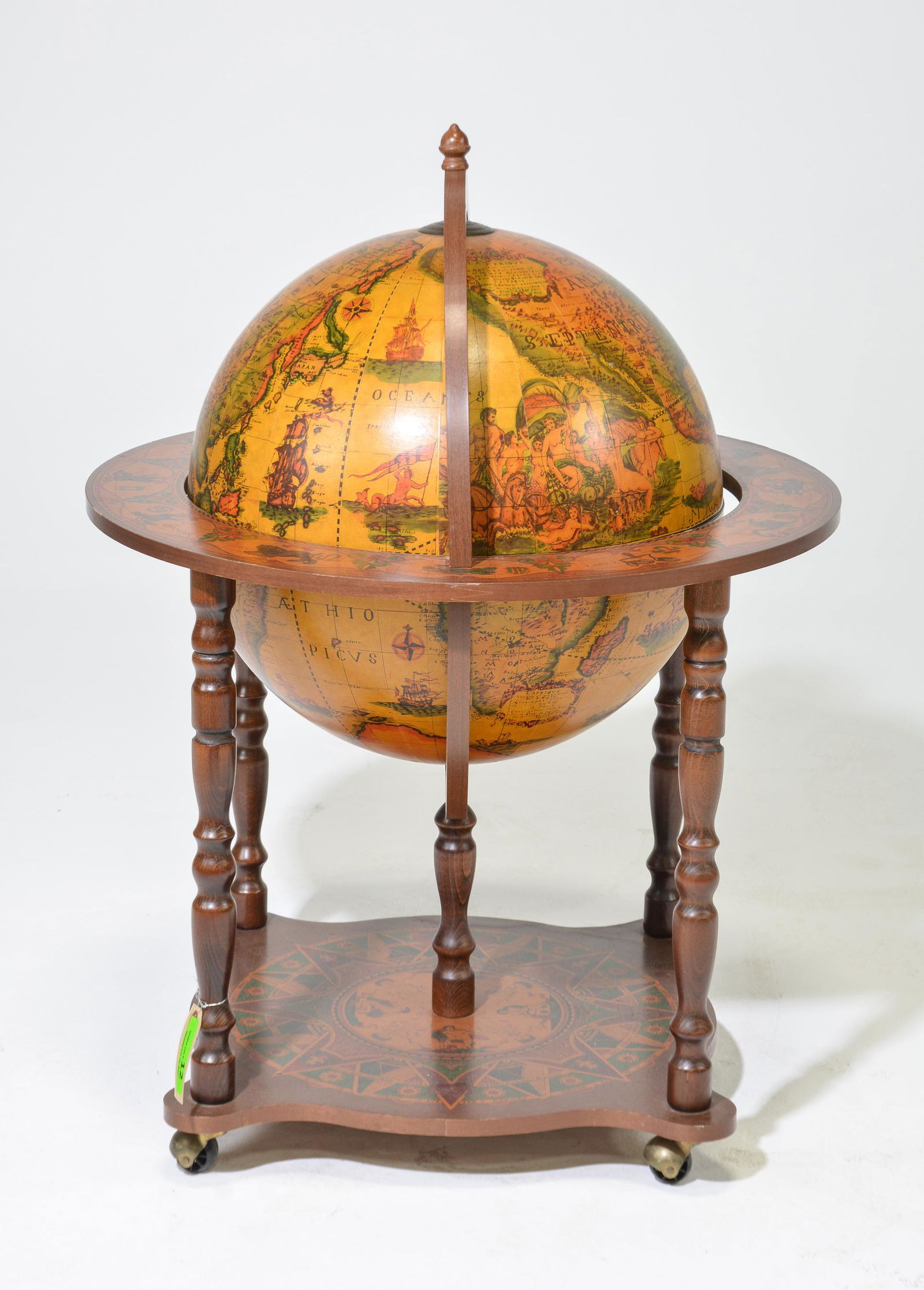 Globe Cocktail / Bar Cart (1 of 5)