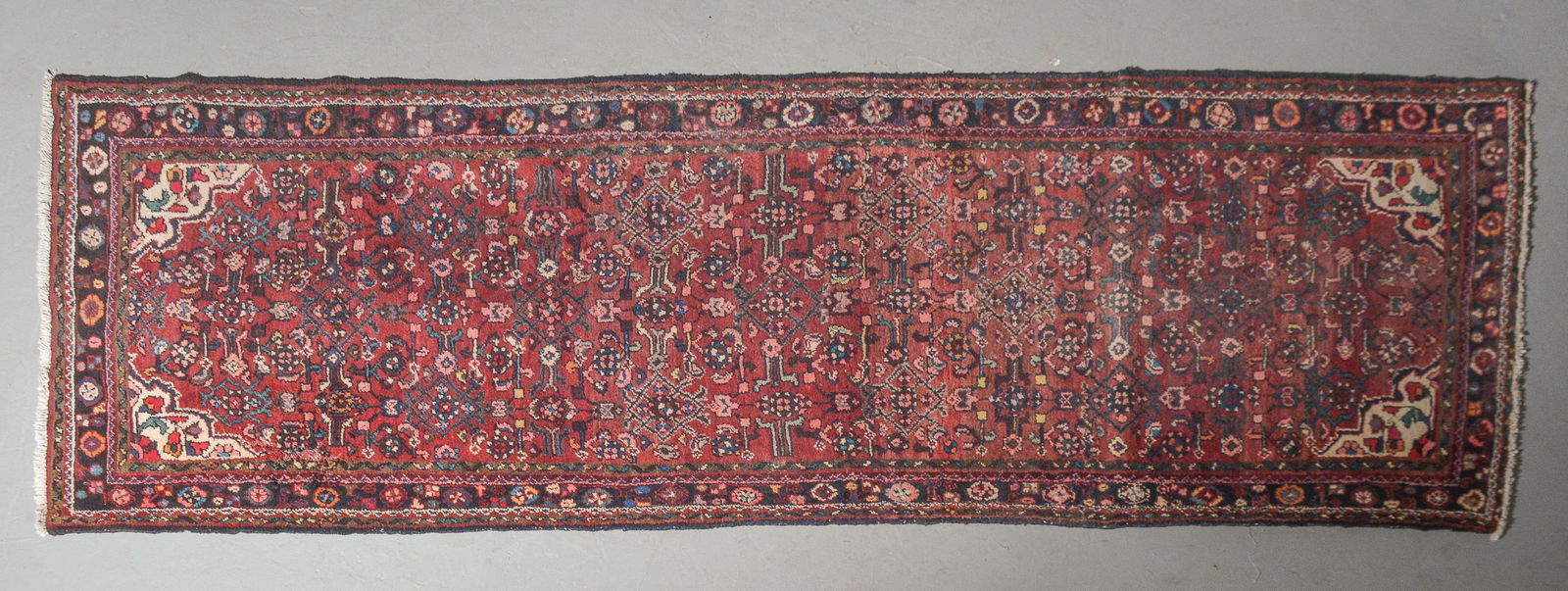Hand Knotted Gallery Runner Rug - 10'1 x 3'6 (1 of 5)
