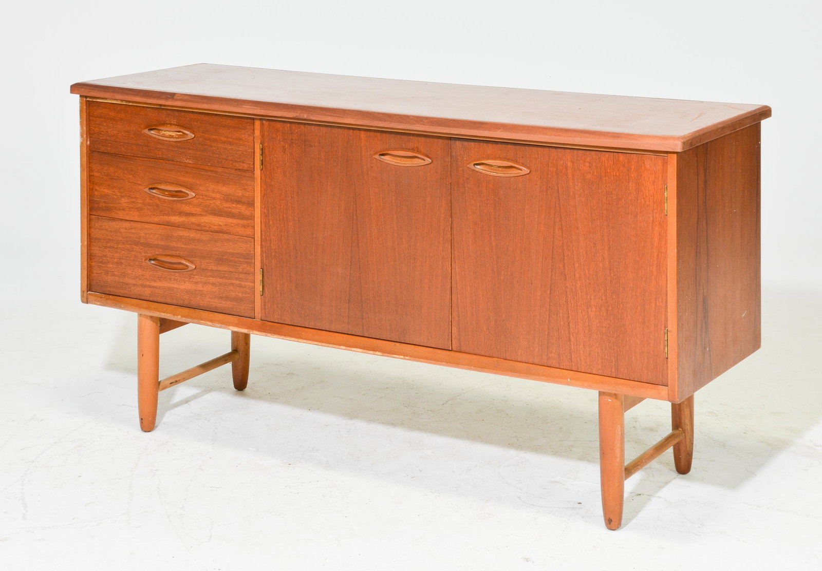 Mid Century Modern Sideboard - Jentique: Danish Modern Style Sideboard by Jentique - 29 in tall x 56 x 18