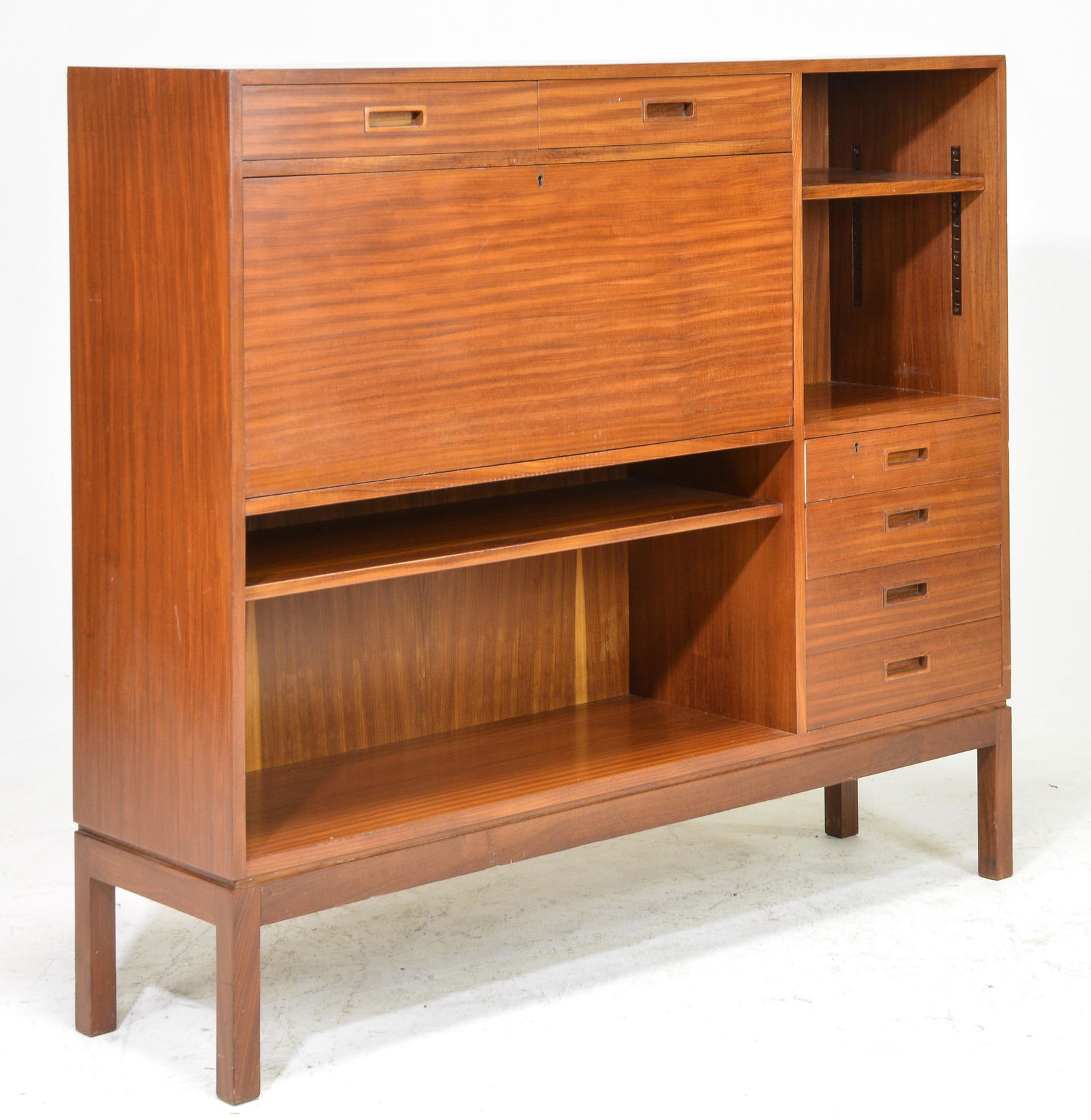 Mid Century Modern Drop Front Cabinet (1 of 3)