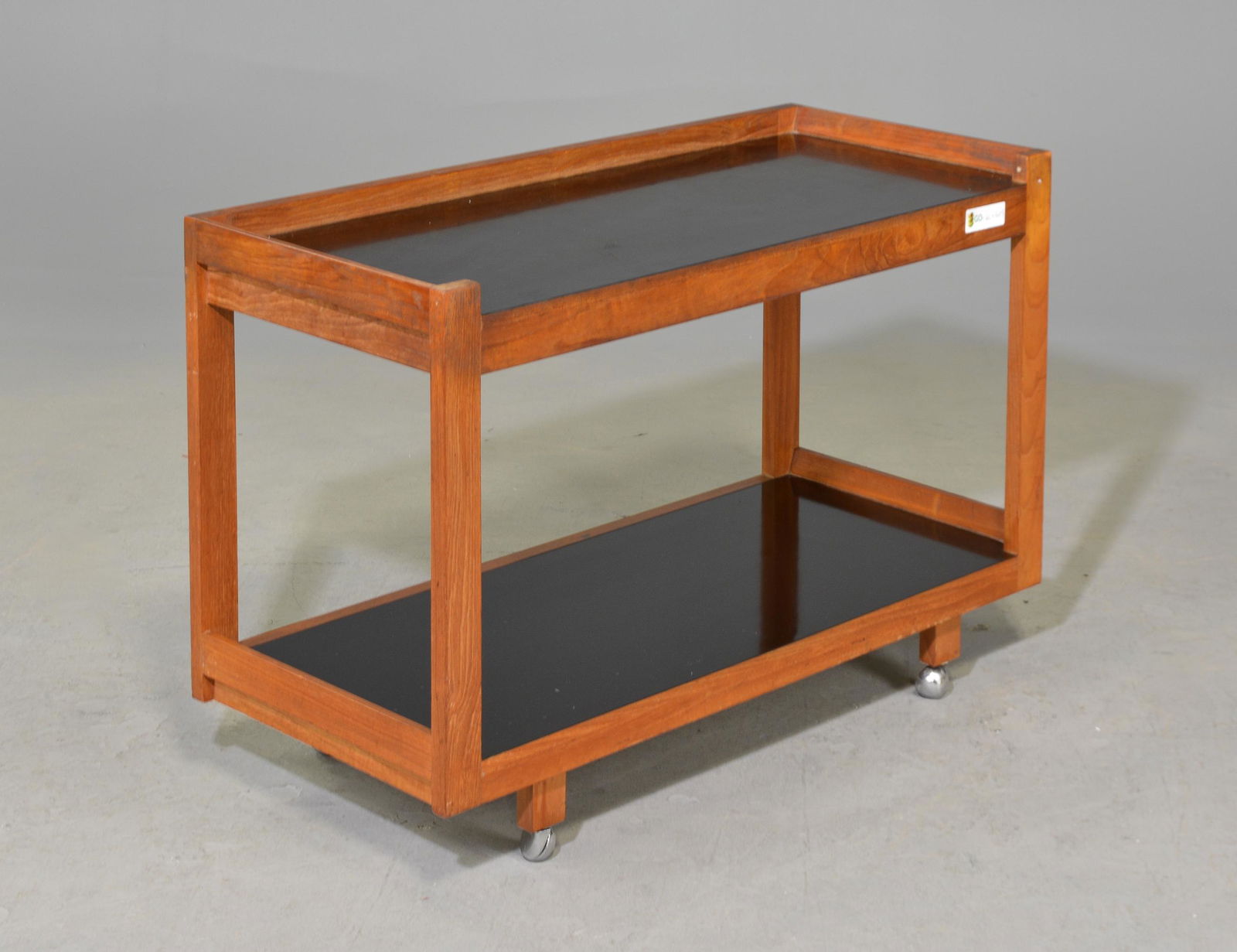 Mid Century Modern 2 Tier Trolley (1 of 2)