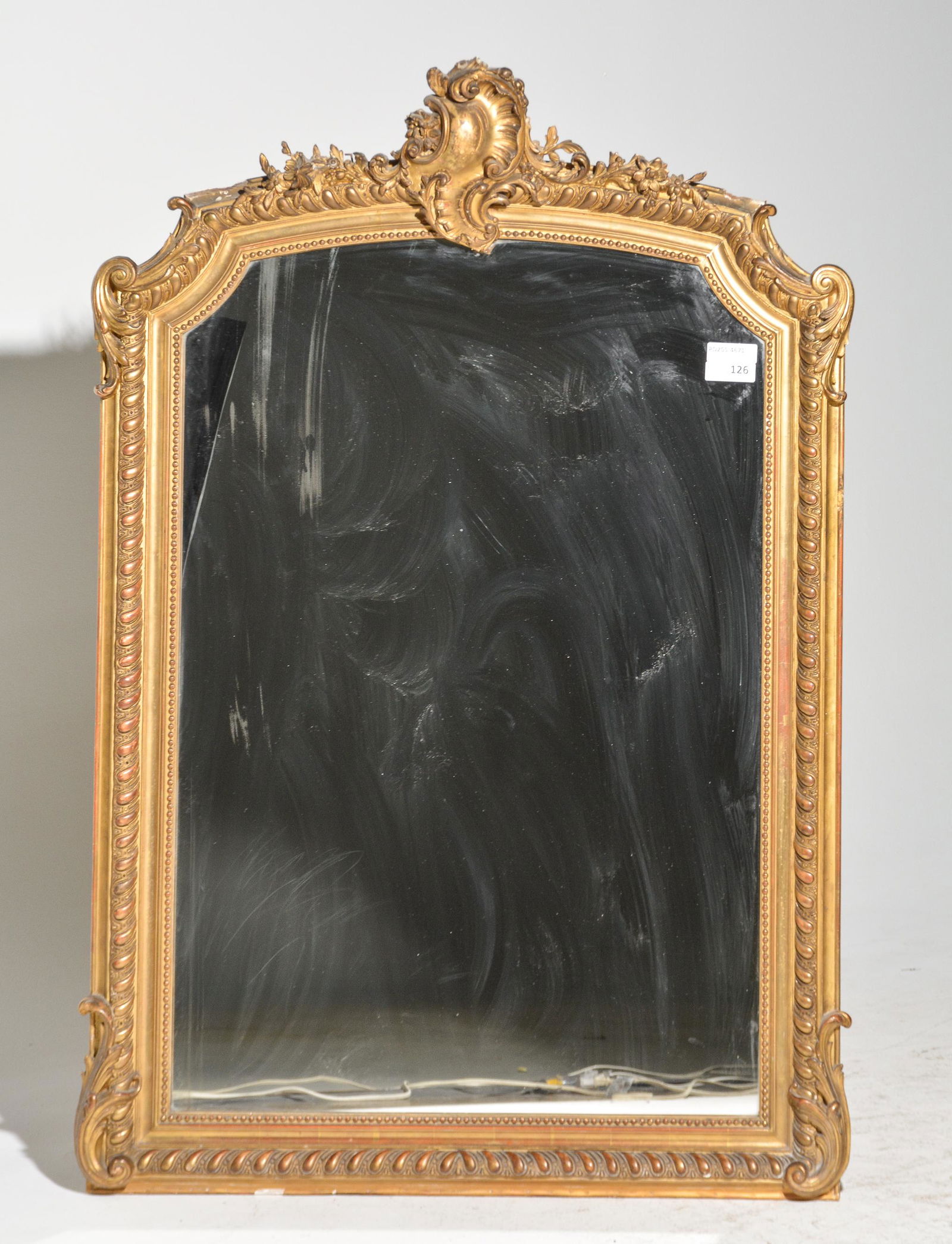 Louis XV Style Gold Gilt Framed Mirror (1 of 5)