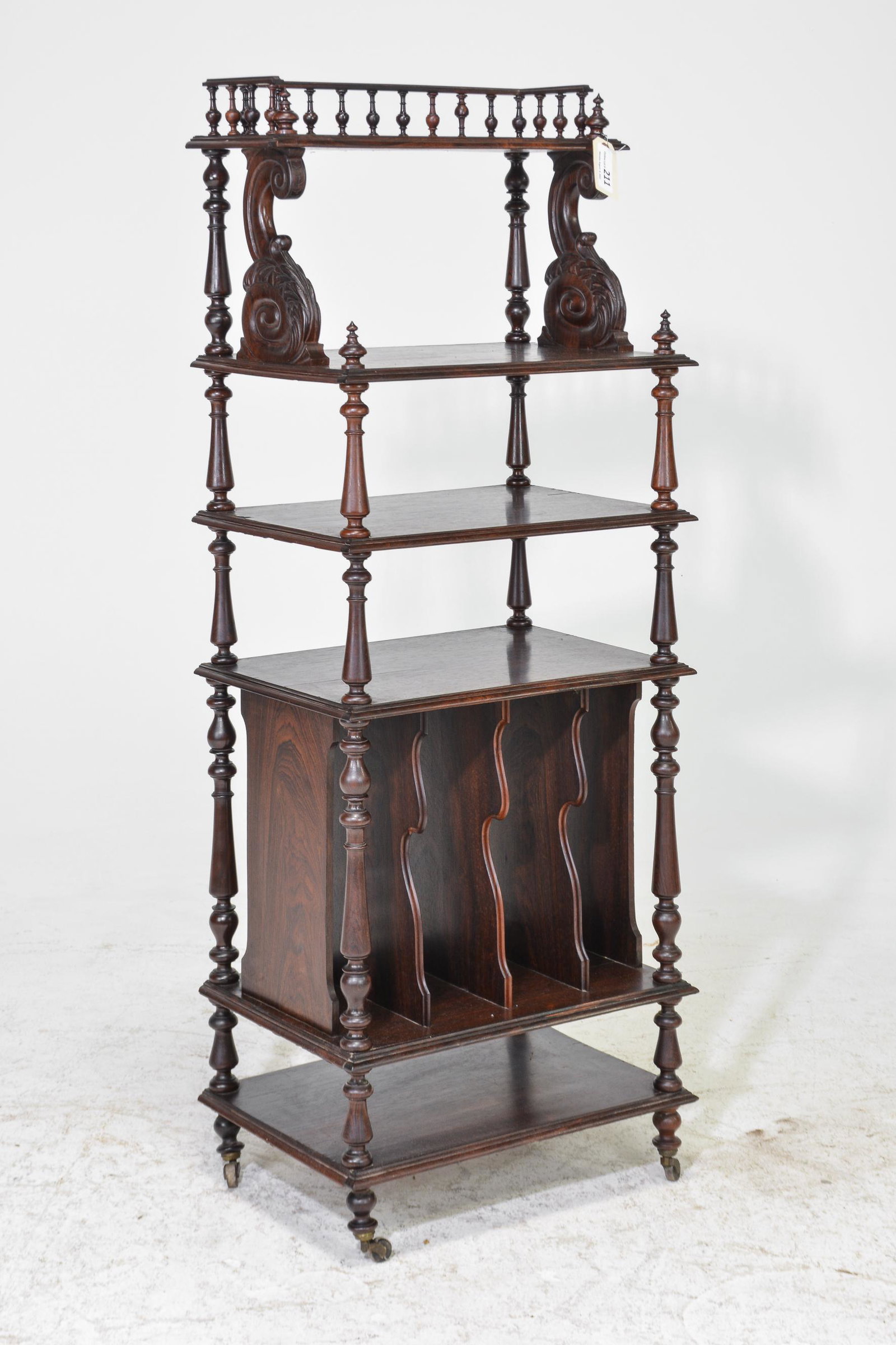 Napoleon III Style Walnut Etagere (1 of 4)