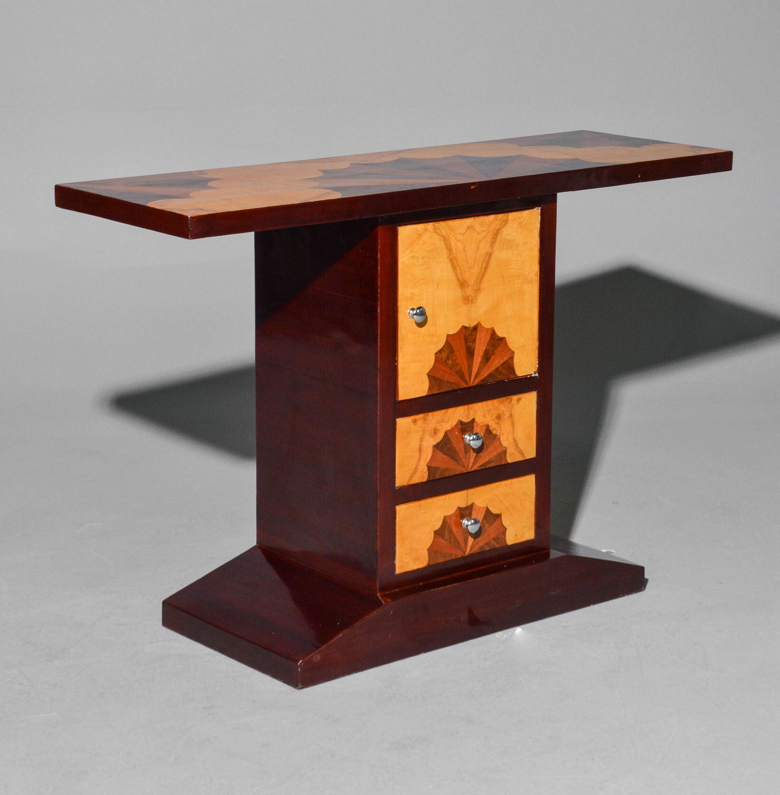 New Item, Art Deco Style Hall Table with Door & Drawers (1 of 4)