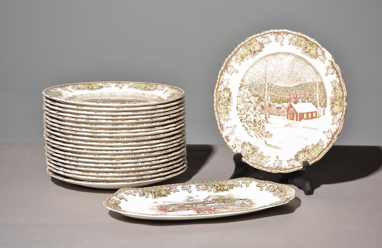 21pcs Assorted China - The Friendly Village (1 of 5)