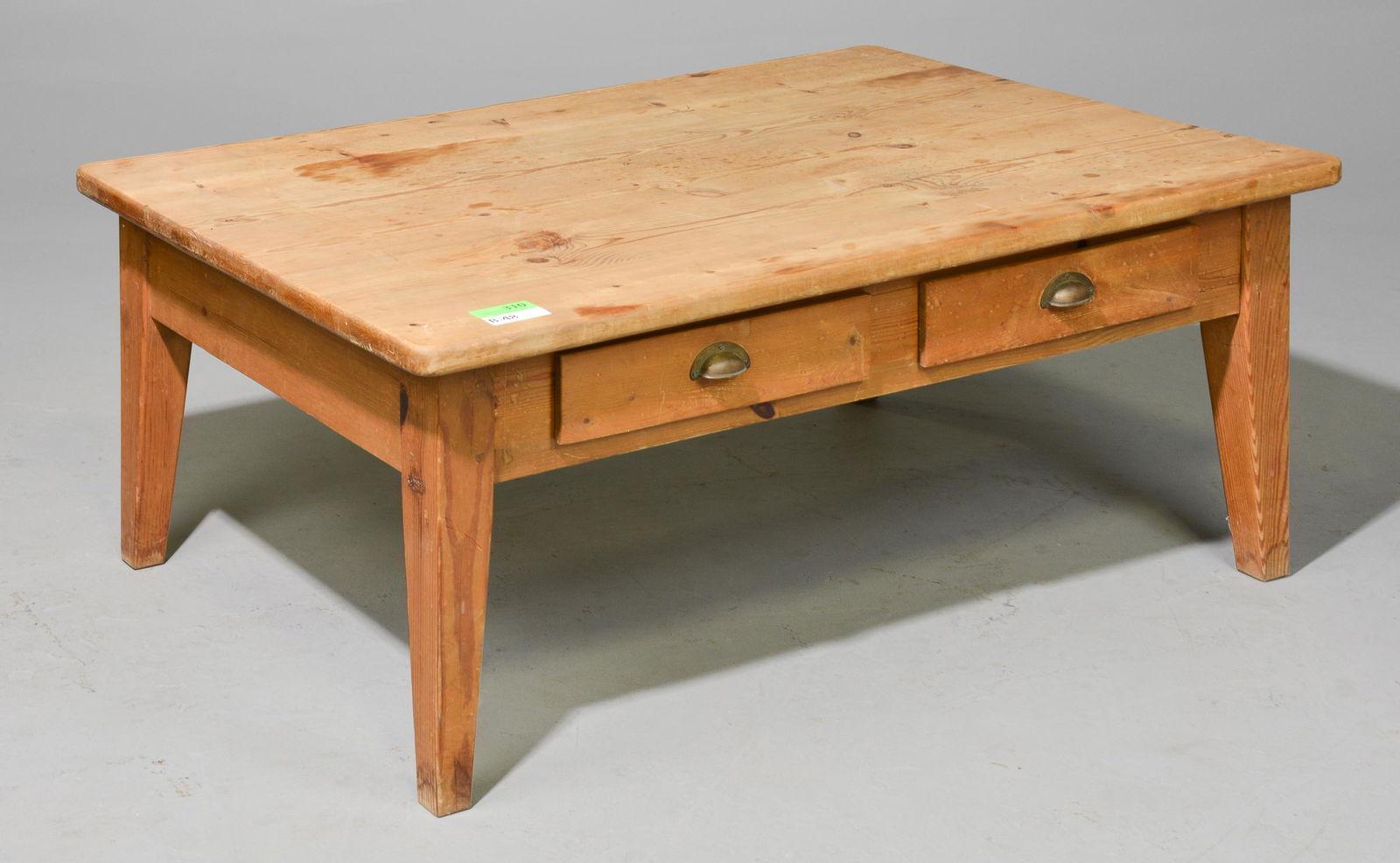 English Pine Coffee Table with Drawer (1 of 2)