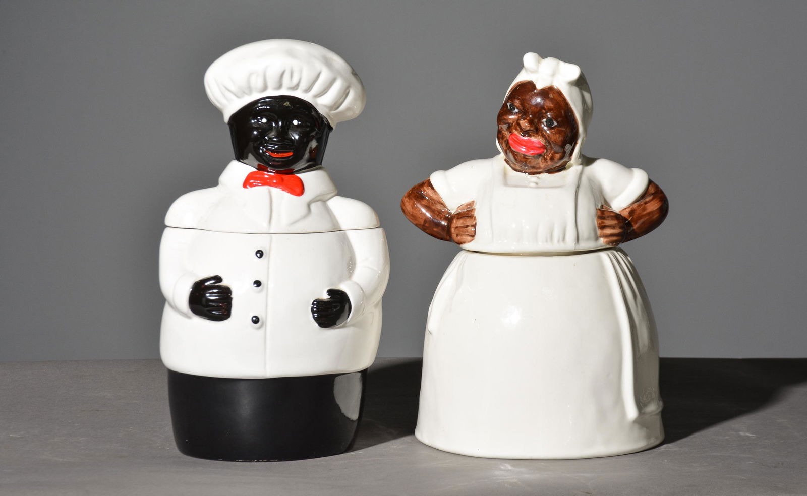 2 Cookie Jars - 1 Chef c.1980's (1 of 3)