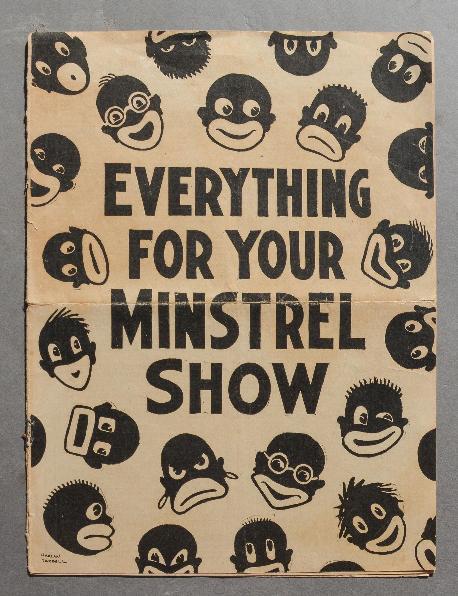 Everything for your Minstrel Order Book - c.1923 (1 of 4)