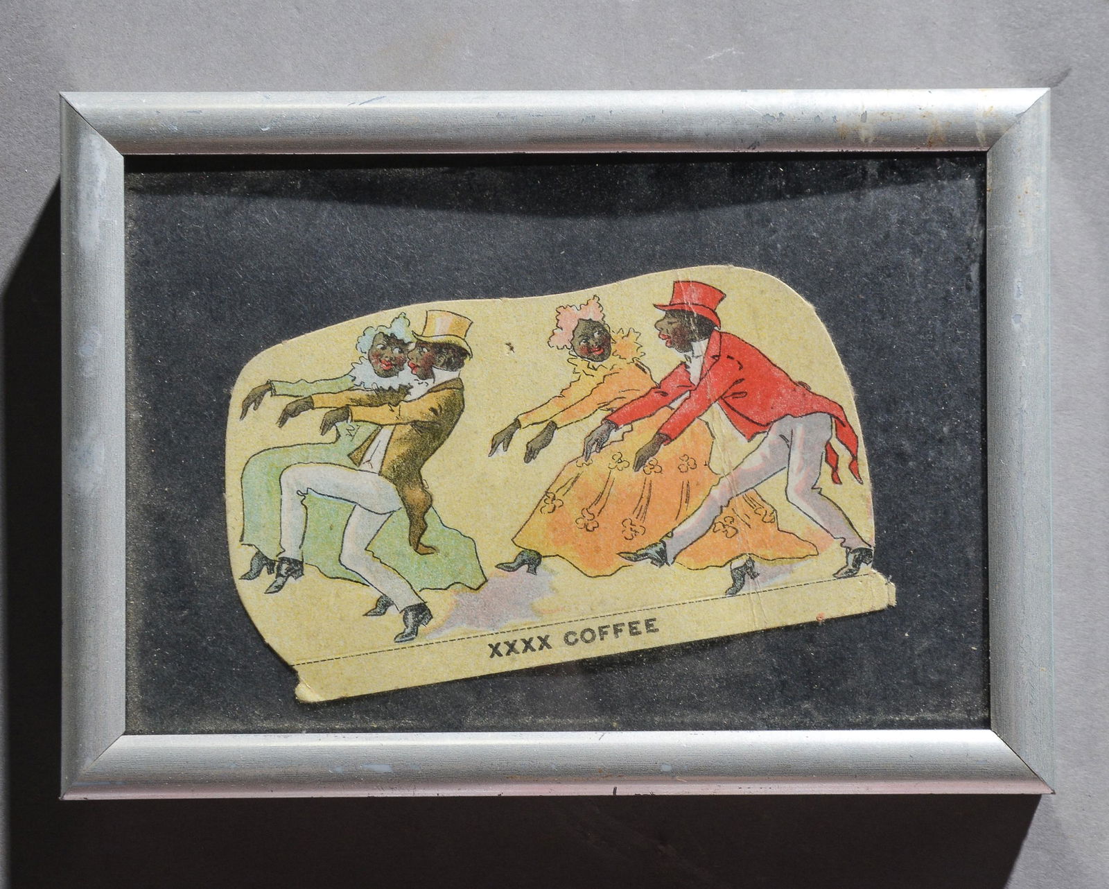 Small Framed "XXXX Coffee" Ad Clipping (1 of 2)