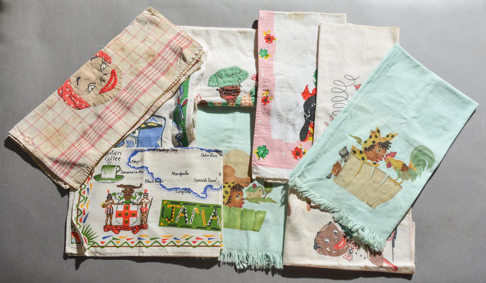 9 Assorted Dish / Kitchen Towels (1 of 5)