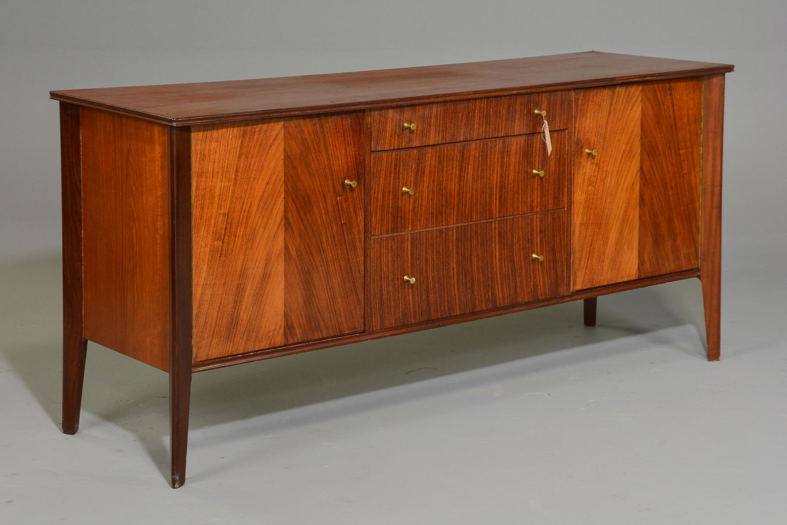 Mid Century Modern Concave Front Sideboard (1 of 8)