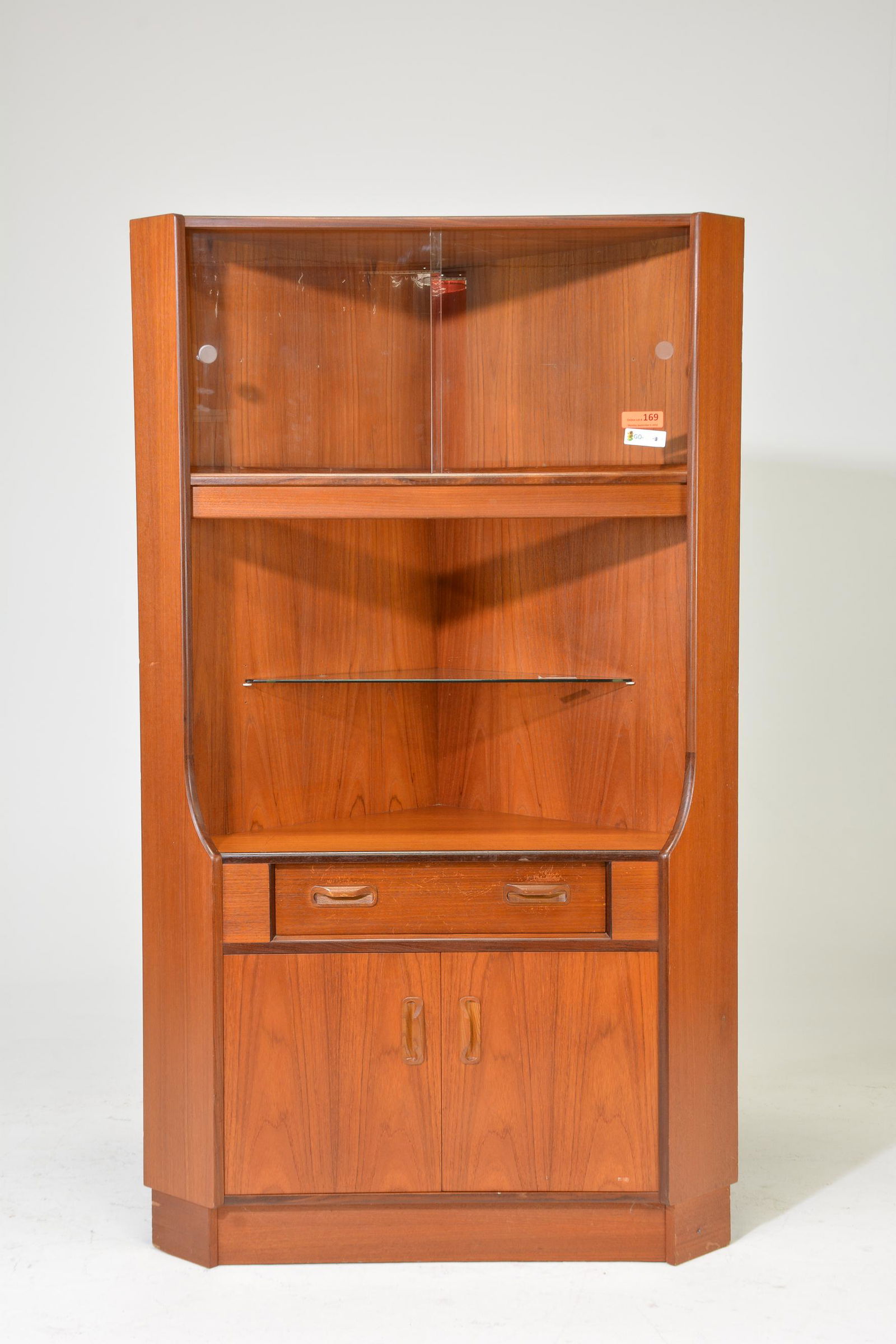 Large Mid Century Modern Corner Cabinet By Gplan (1 of 9)