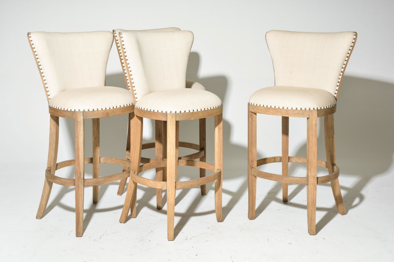 New Item, 4 Upholstered Bar Stools (1 of 3)