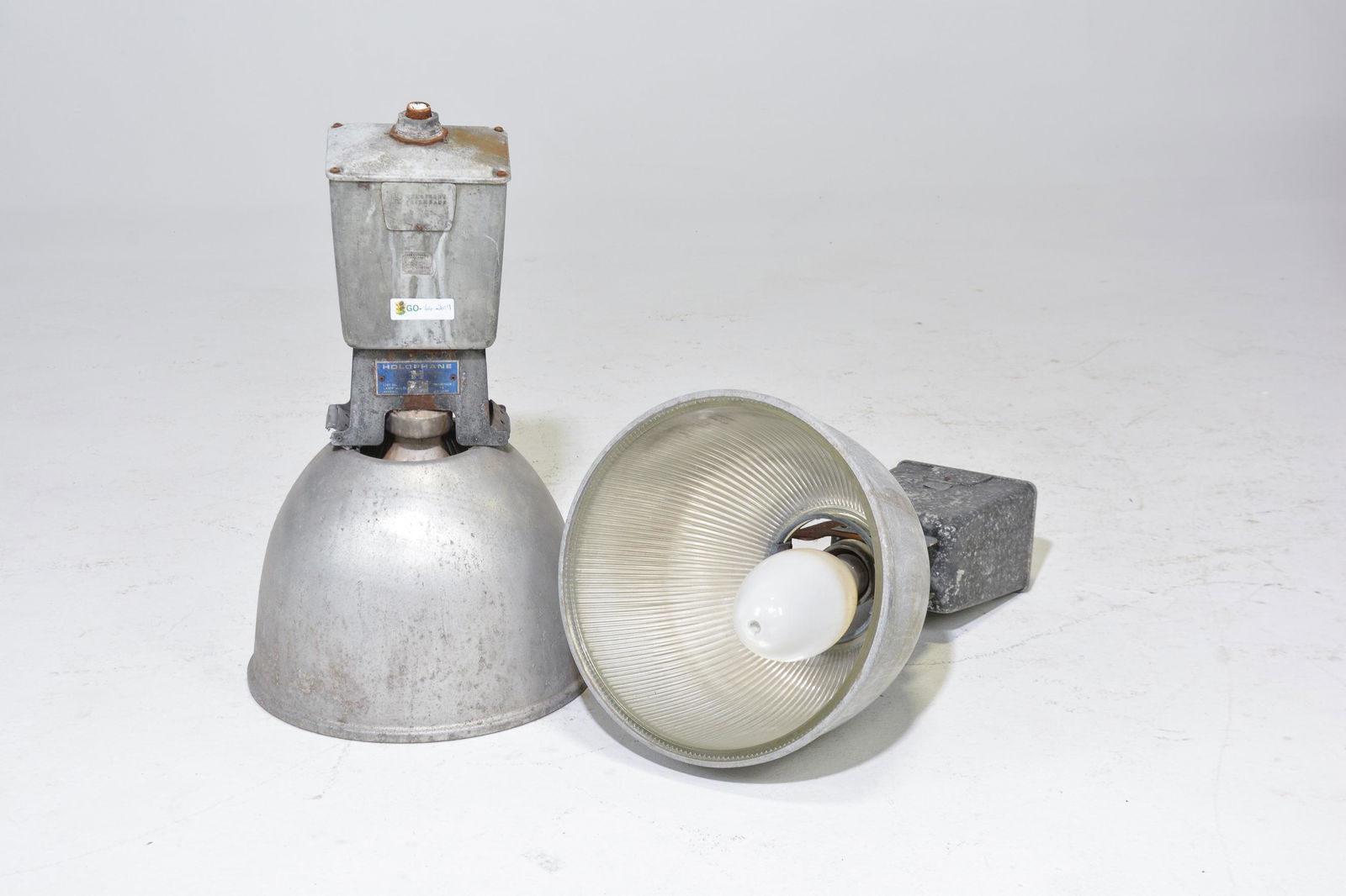 2 Industrial Ceiling Lights - Holophane (1 of 3)