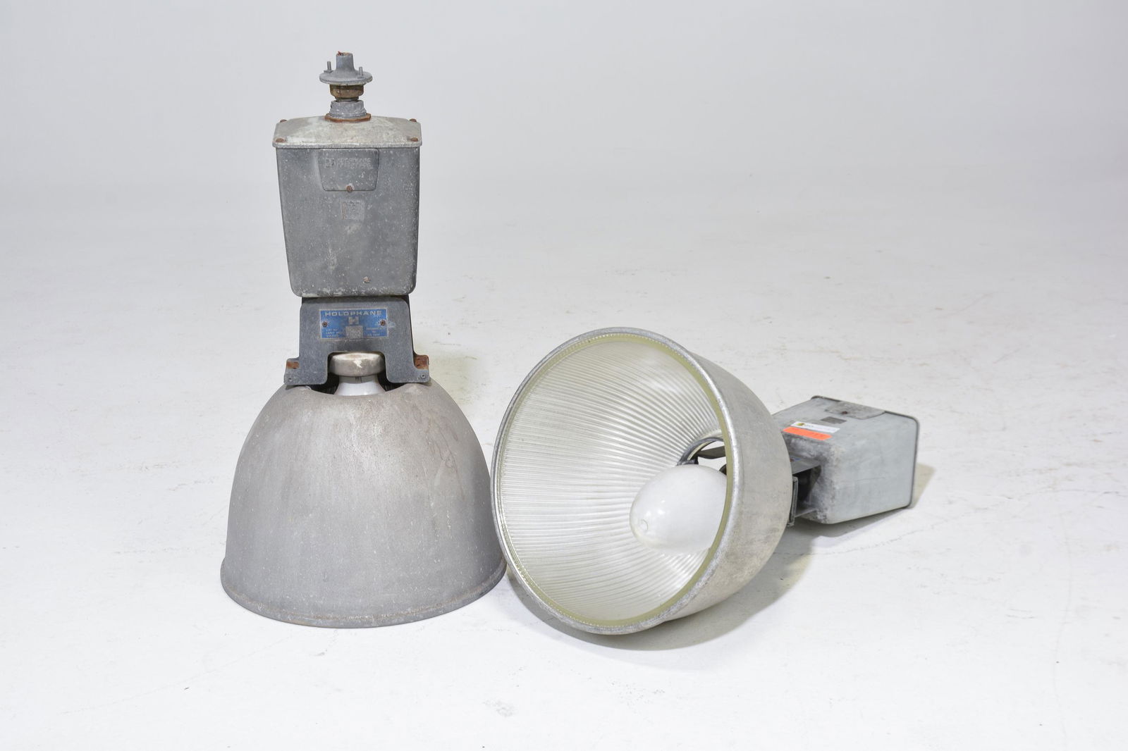 2 Industrial Ceiling Lights - Holophane (1 of 3)