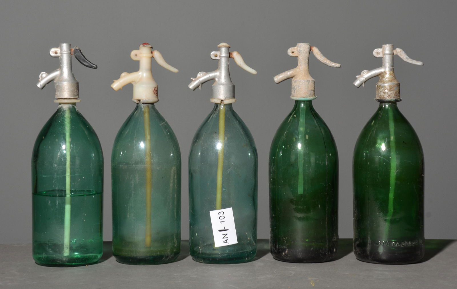 5 Vintage Seltzer Bottles (1 of 5)