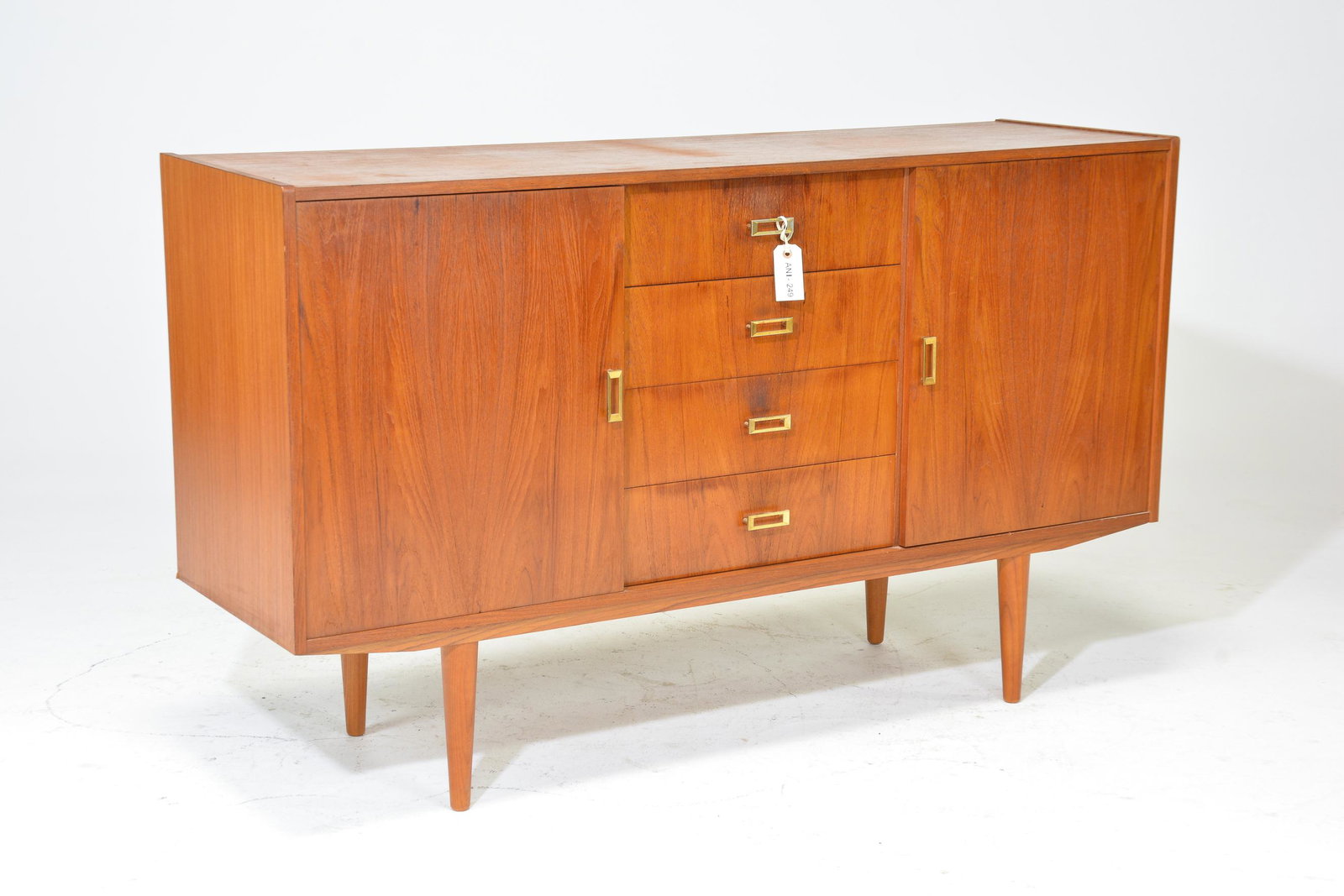 Danish Modern Sideboard / Dresser: Danish Modern Sideboard / Dresser - 36 in tall x 60 x 18