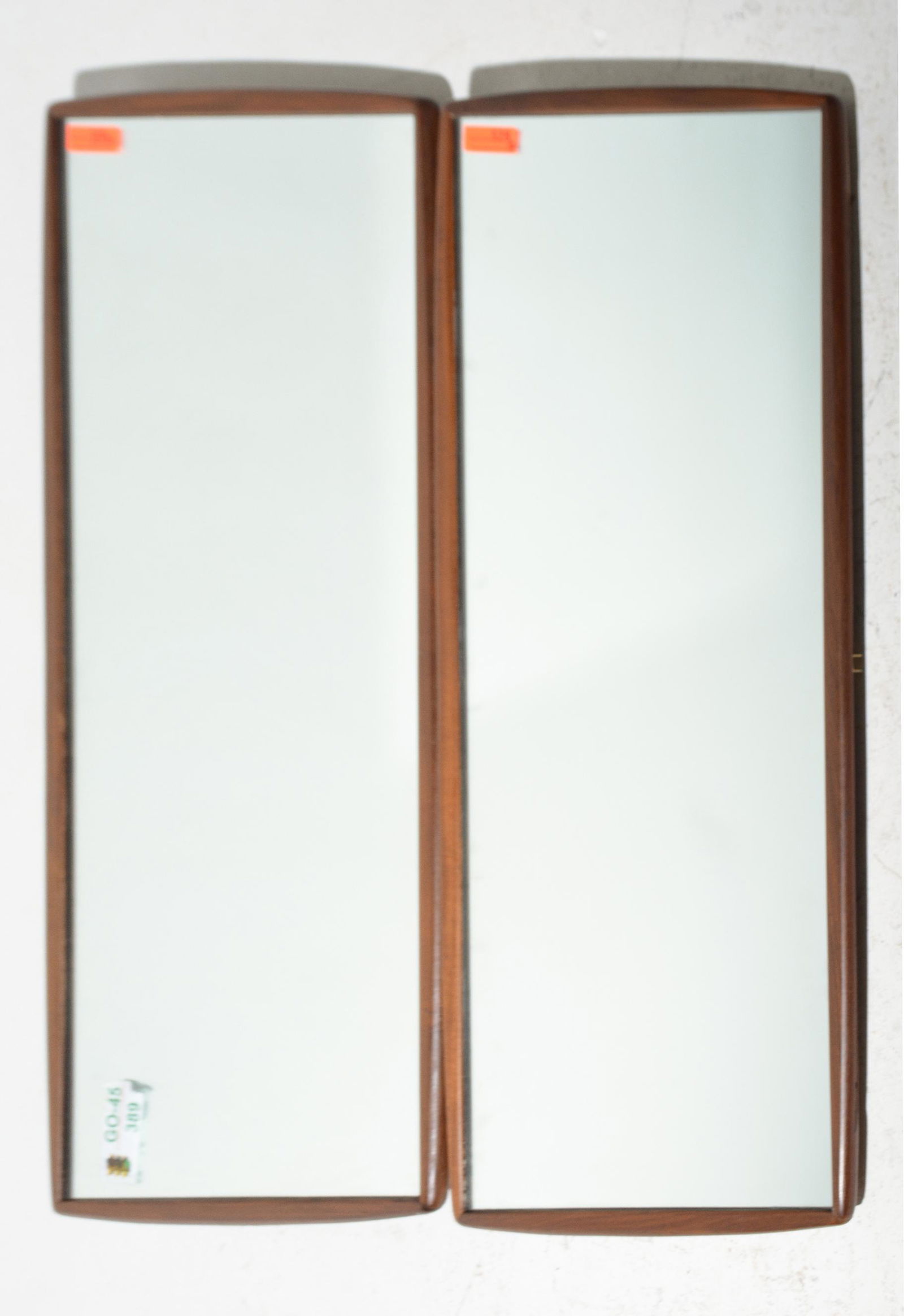 2 Rectangular Mid Century Modern Framed Mirrors (1 of 4)