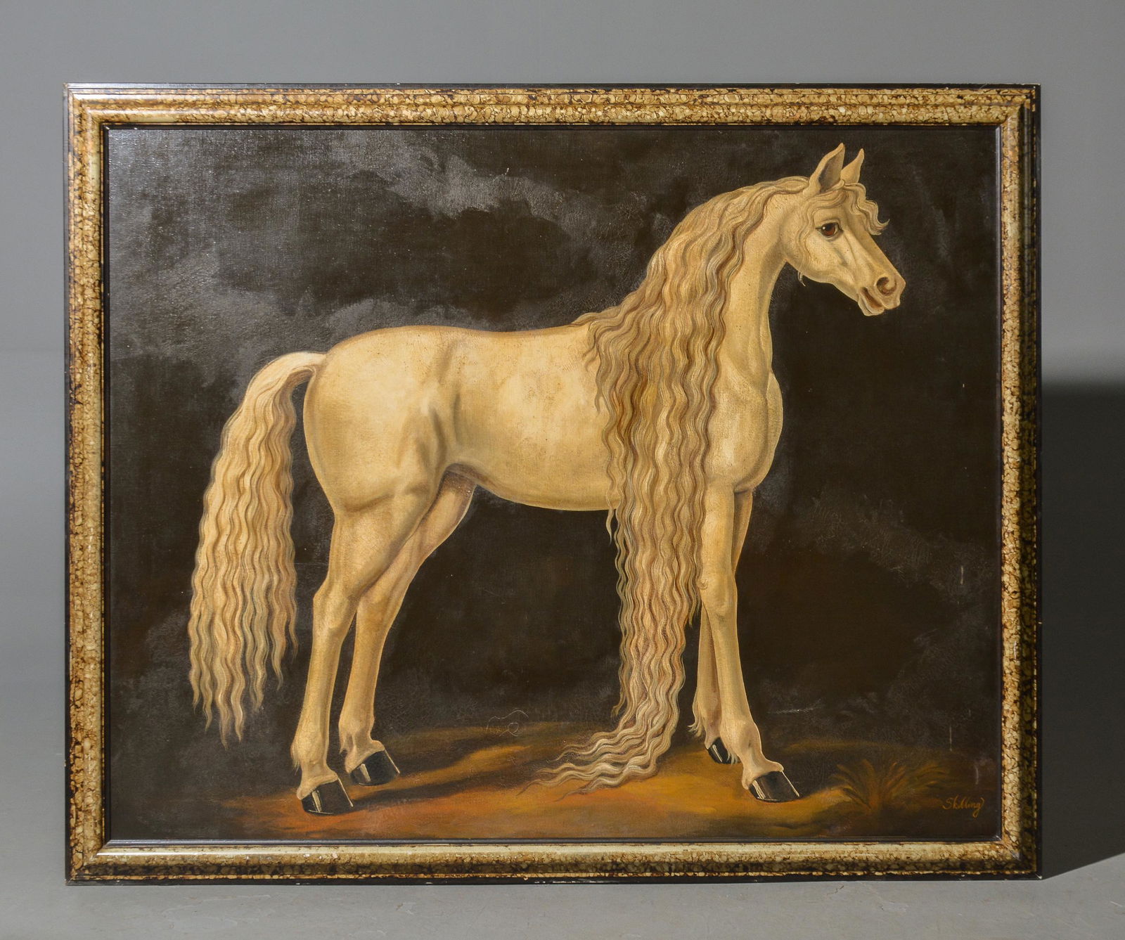 William Skilling Framed Oil on Canvas (1862-1964) (1 of 4)