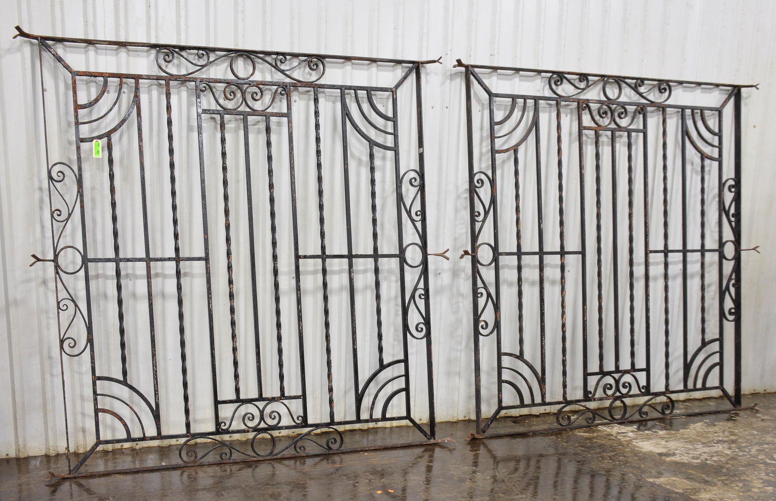 2 Large Argentinian Iron Panels (1 of 3)