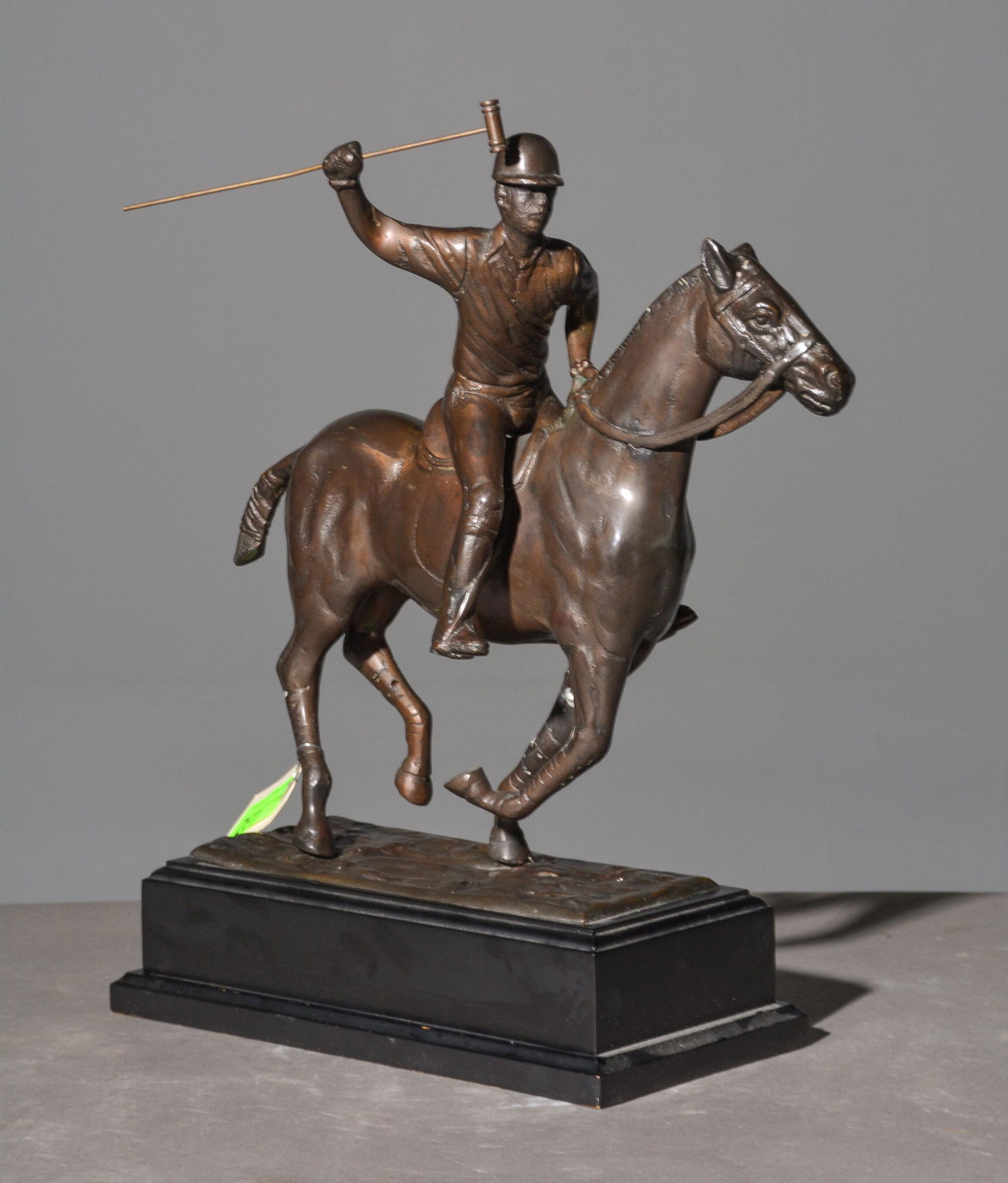 Bronze Polo Player on Horse Back (1 of 4)