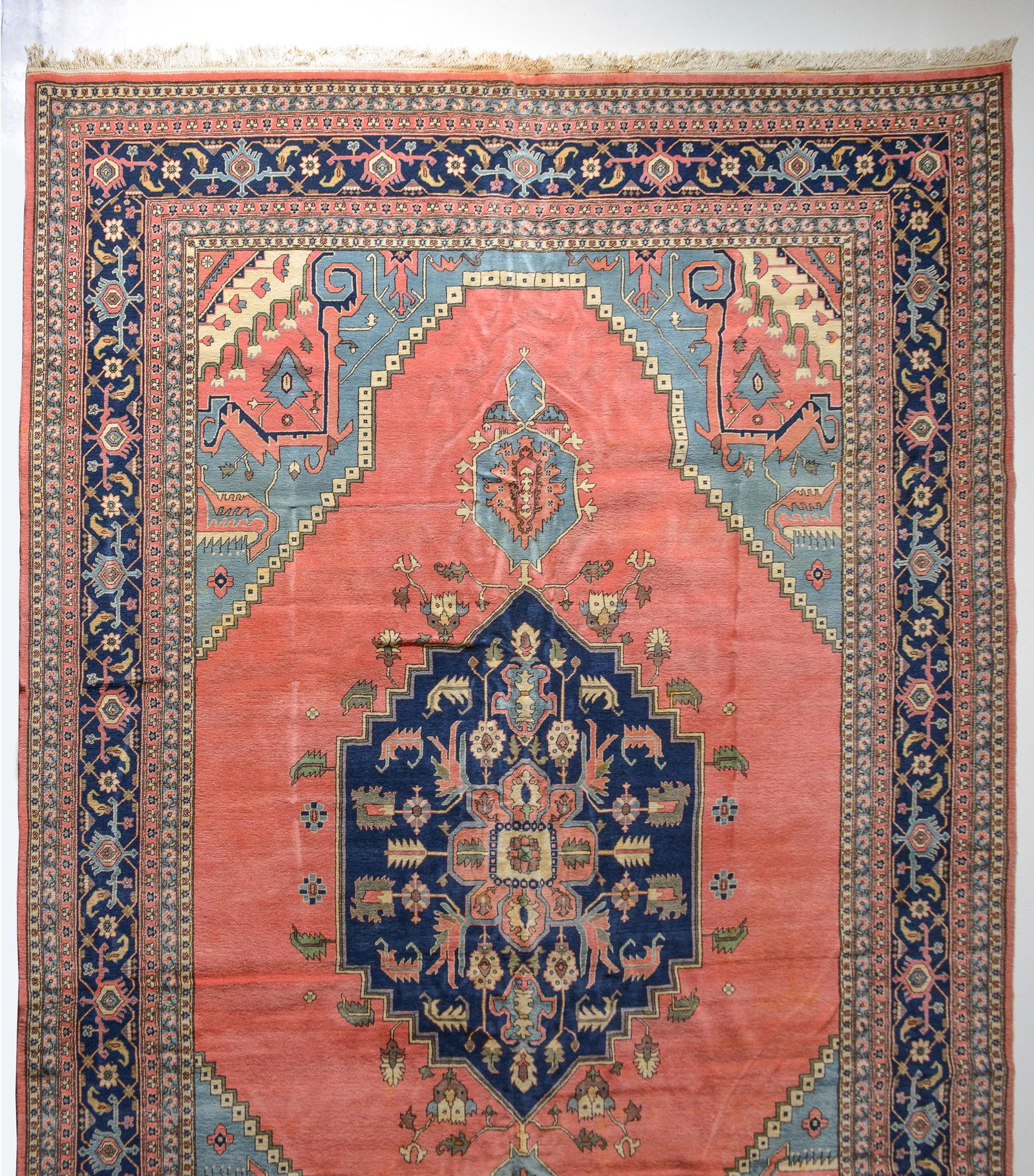 Hand Knotted Romanian Serapi Rug - 12' x 18' (1 of 4)