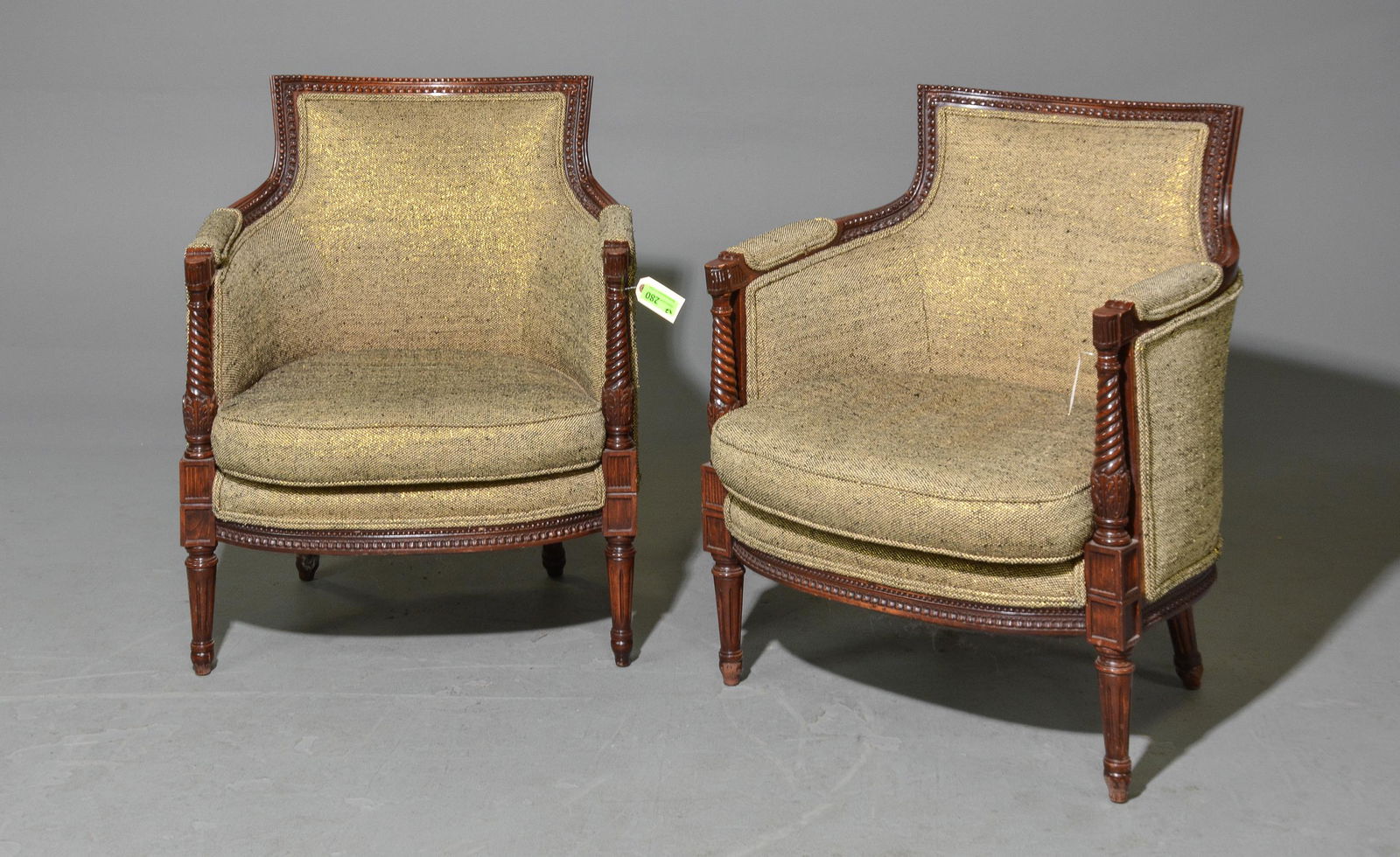 French Style Pair of Arm Chairs (1 of 3)