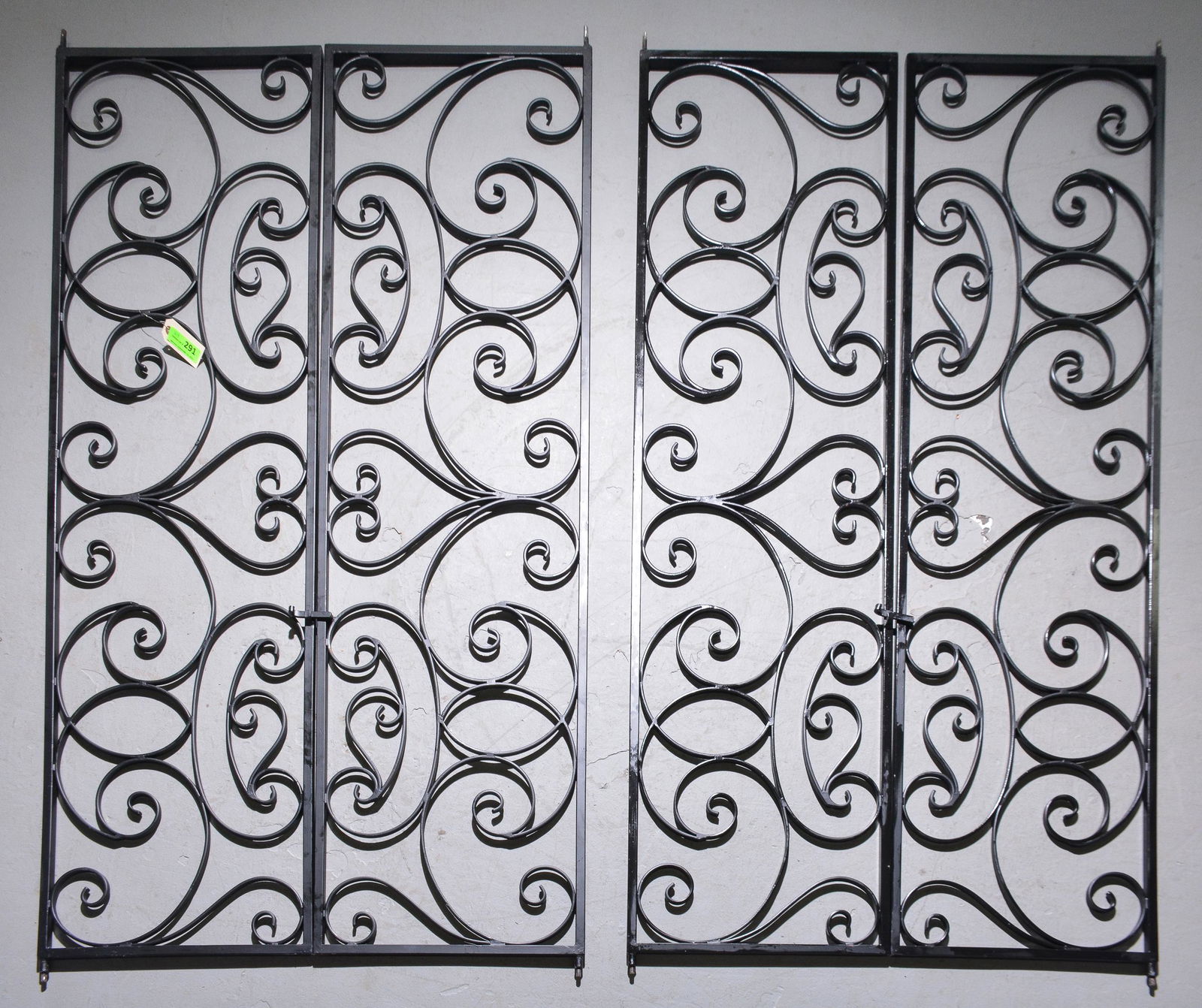 Set of 2 Metal Doors - 4pcs total (1 of 3)