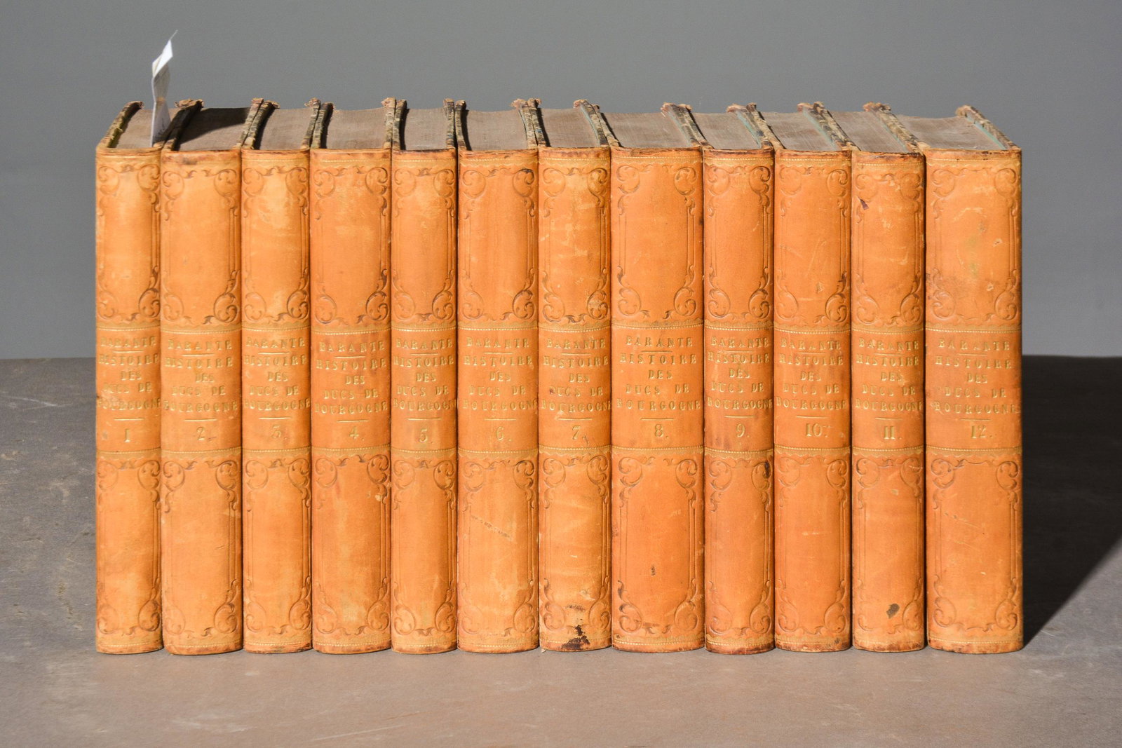 12vol. Histoire Des Ducs De Bourgogne Books (1 of 6)