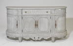 New Item, Mystic Grey Painted Italian Style Sideboard