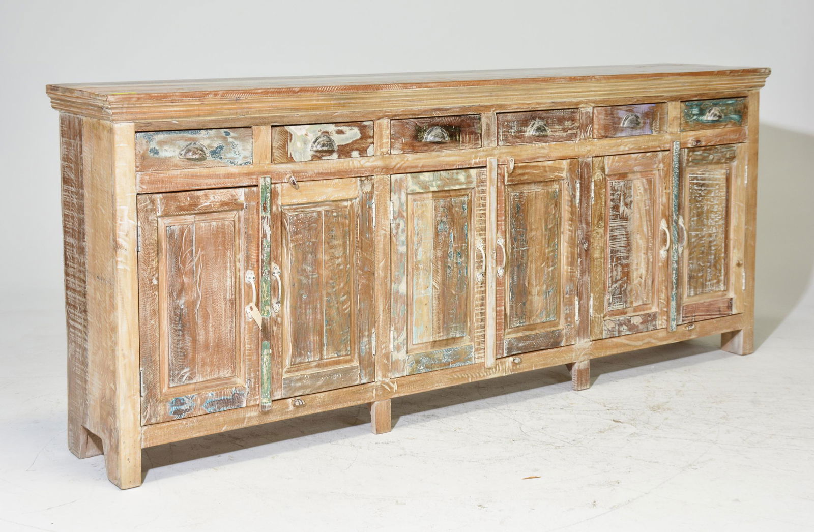 New Item, Heavy Painted Long Sideboard (1 of 3)