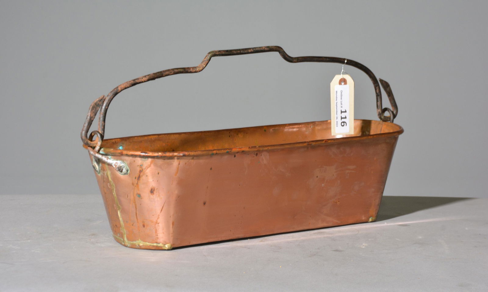French Polished Copper Fish Kettle / Cooker (1 of 3)