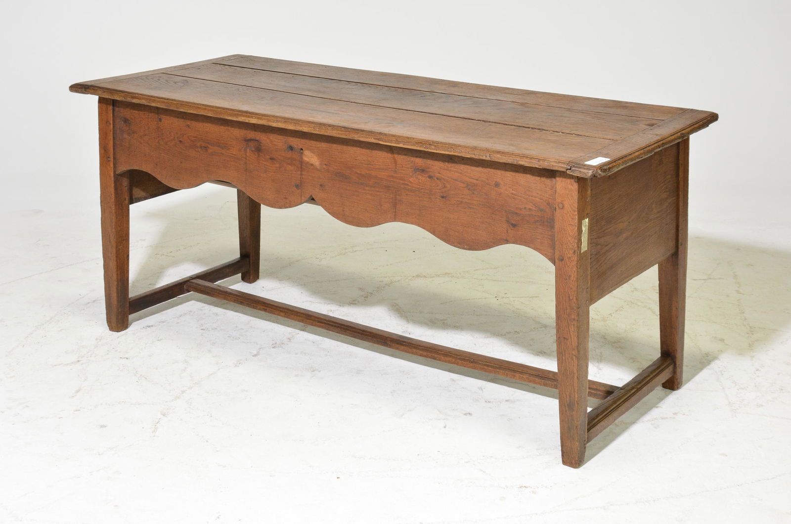 French Early Oak Farmhouse Table / Dough Box (1 of 10)