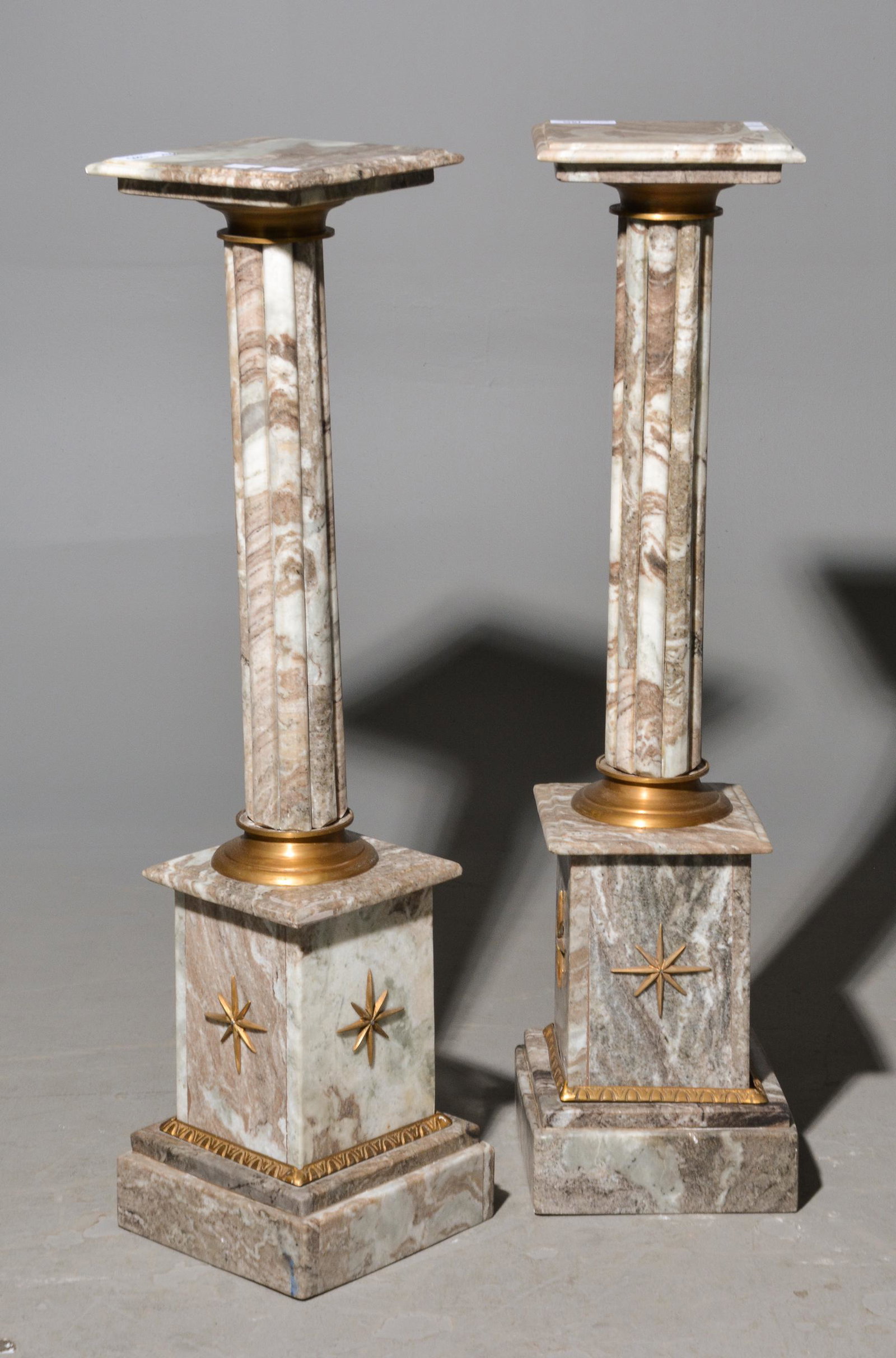 2 Marble Pedestals (1 of 4)