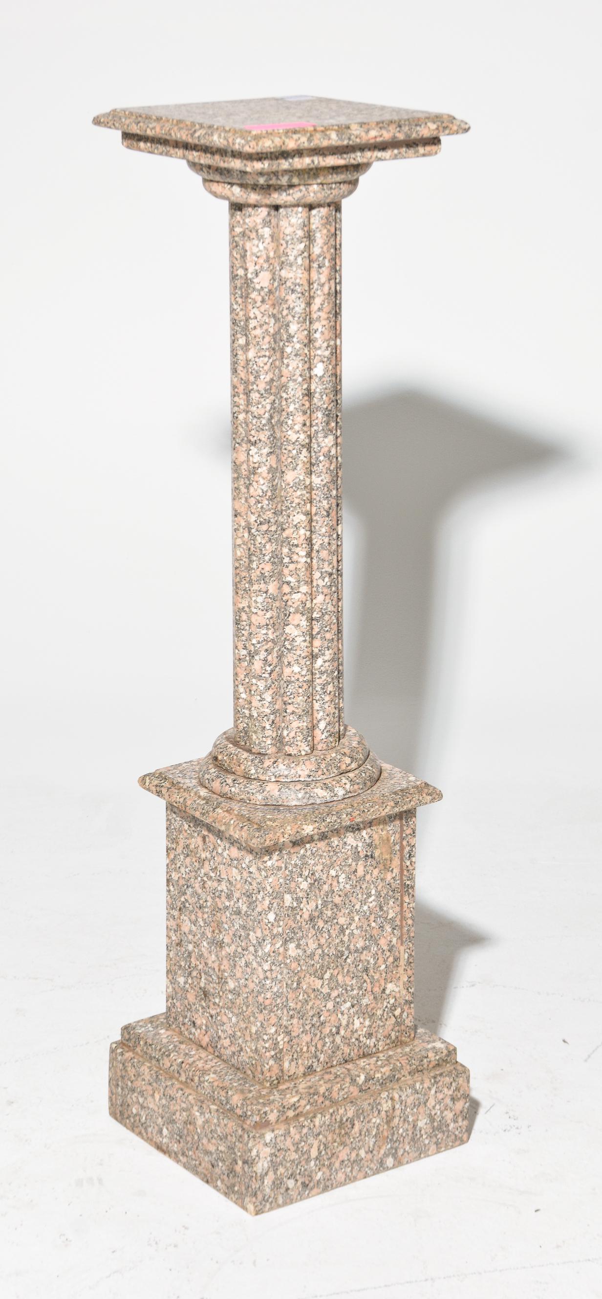 Marble Pedestal / Plant Stand (1 of 3)