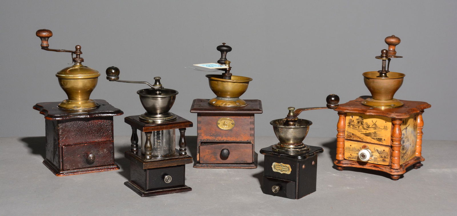 5 Assorted Coffee Grinders (1 of 6)