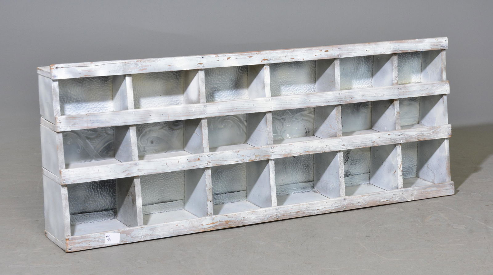 Painted Cubby Hole Cabinet (1 of 2)