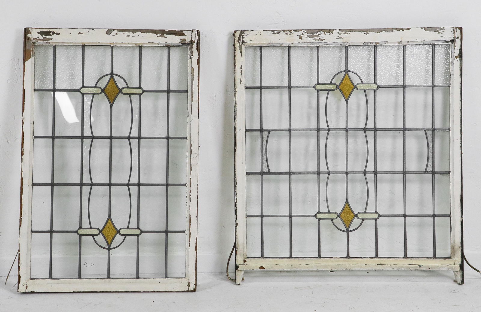 2 Large Stained Glass Windows (1 of 3)