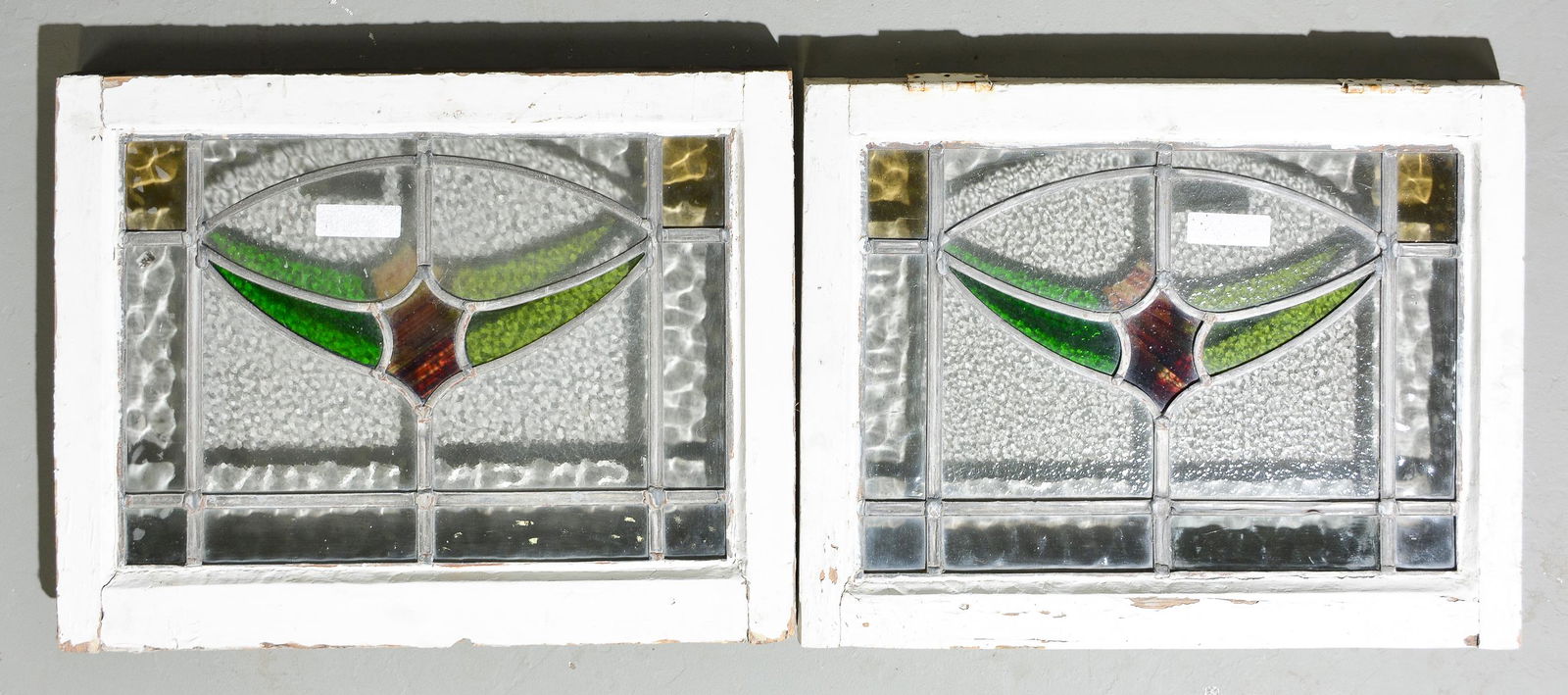 2 British Stained Glass Windows (1 of 3)