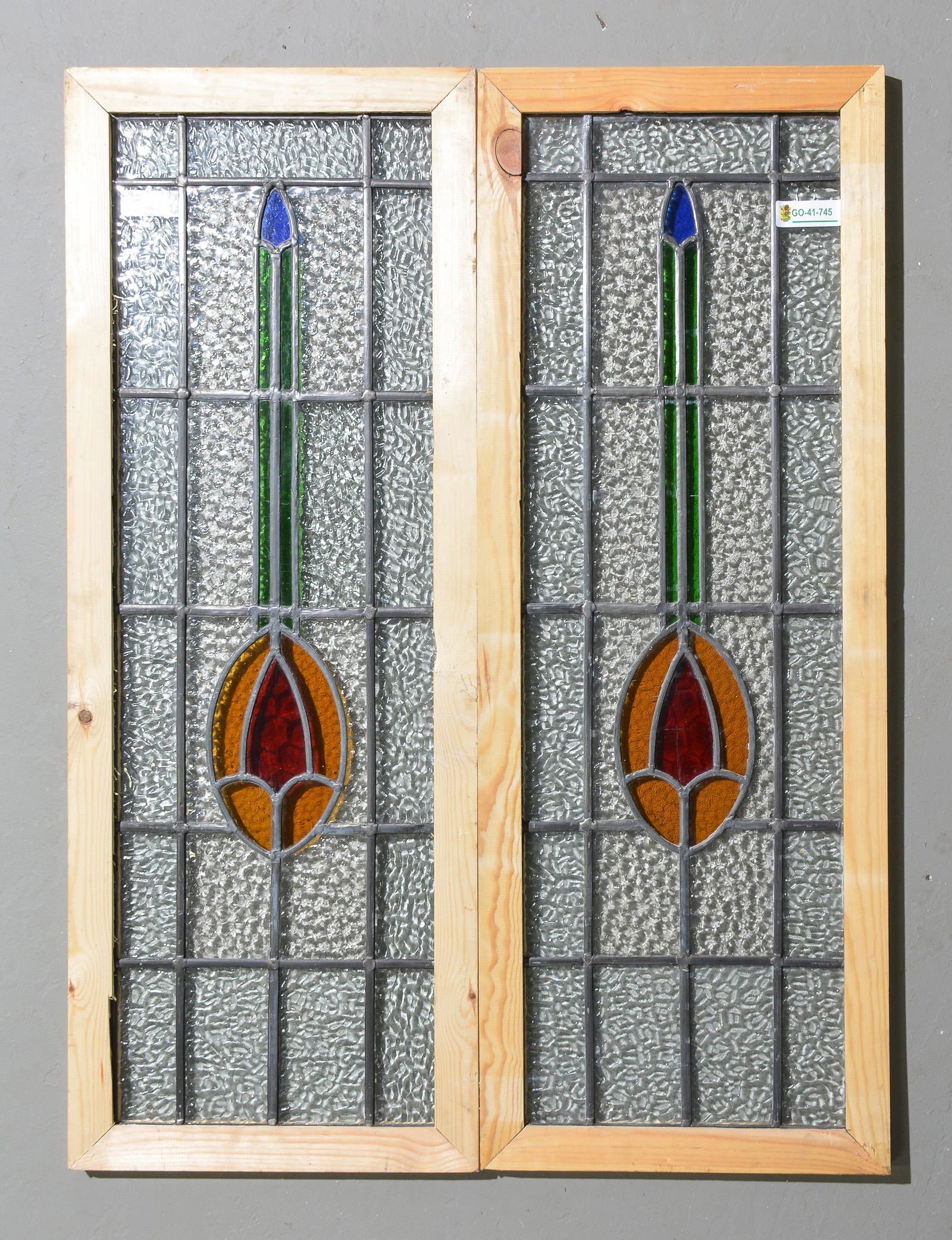 2 British Stained Glass Windows (1 of 5)