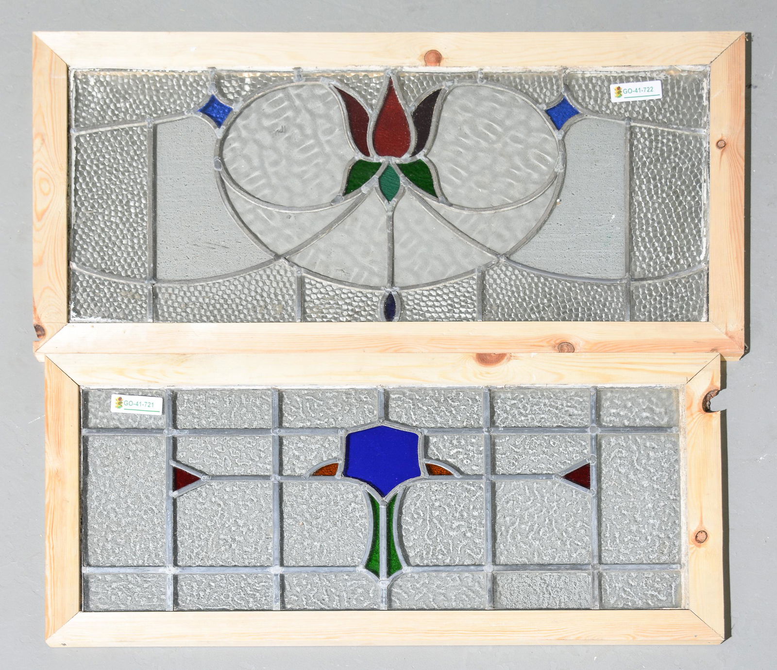 2 British Stained Glass Windows (1 of 3)